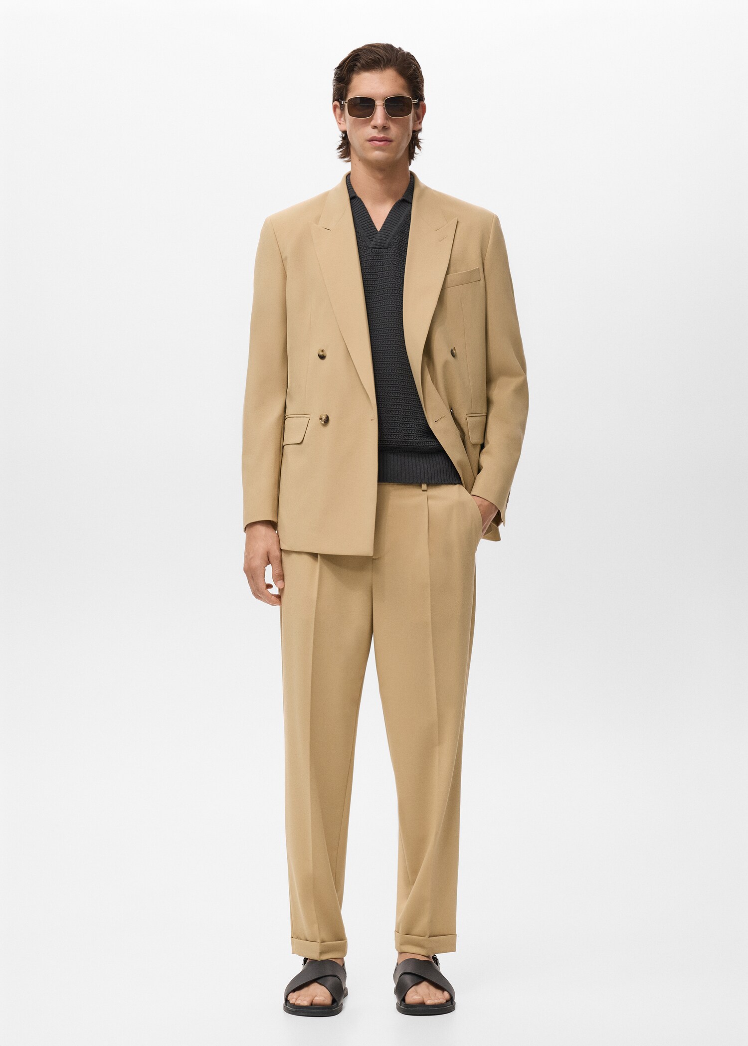 Pantalon costume Boston regular fit - Plan général