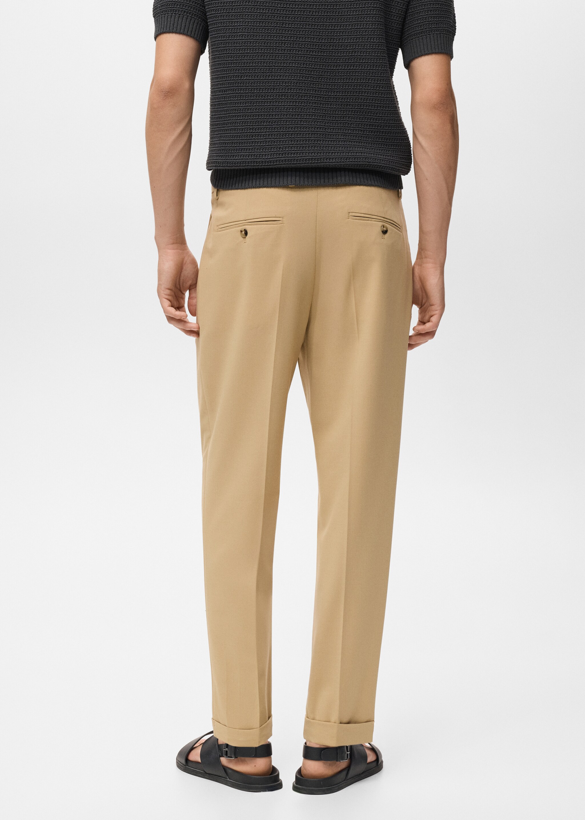 Pantalon costume Boston regular fit - Verso de l’article