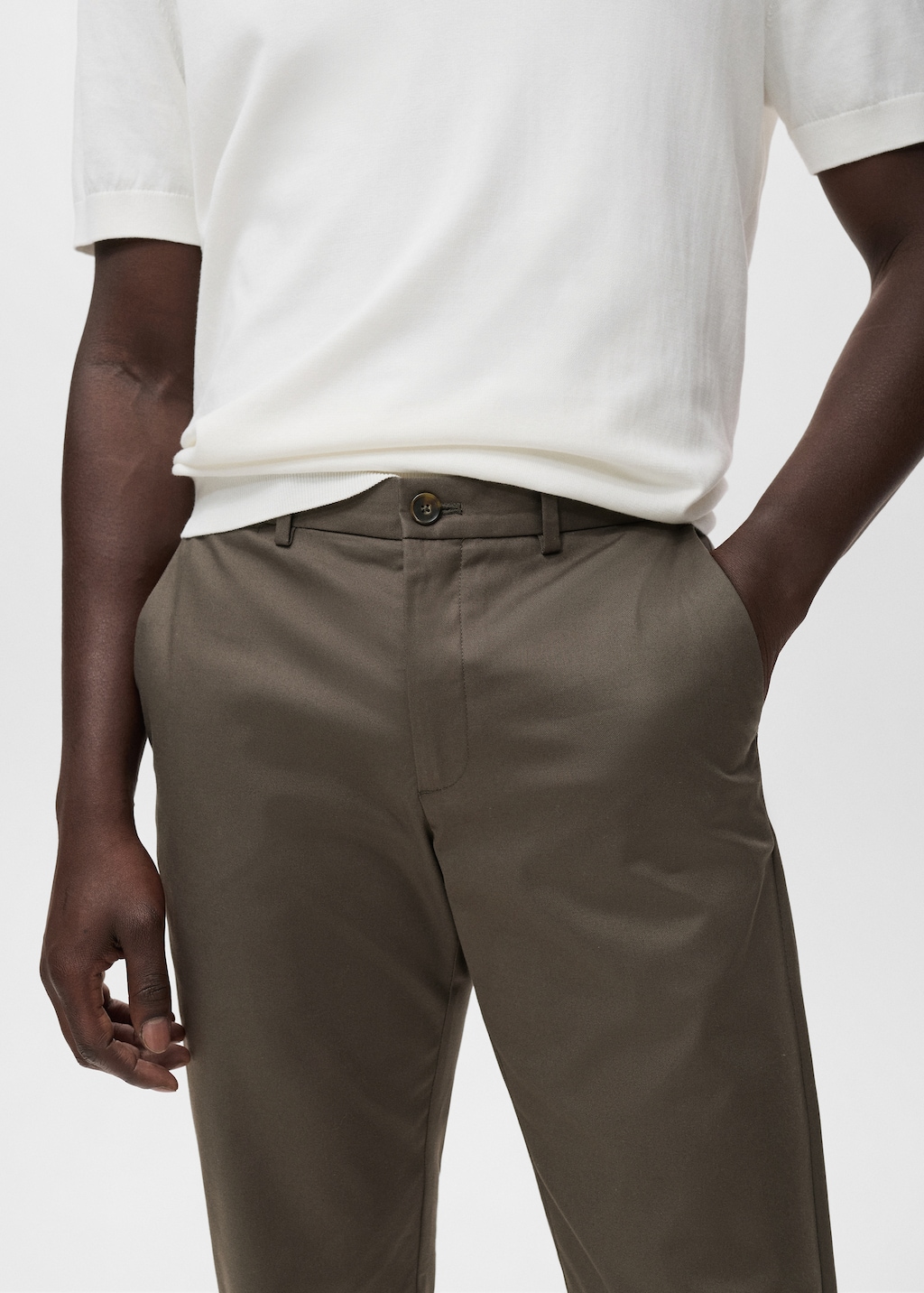 Dublino slim-fit chino pants