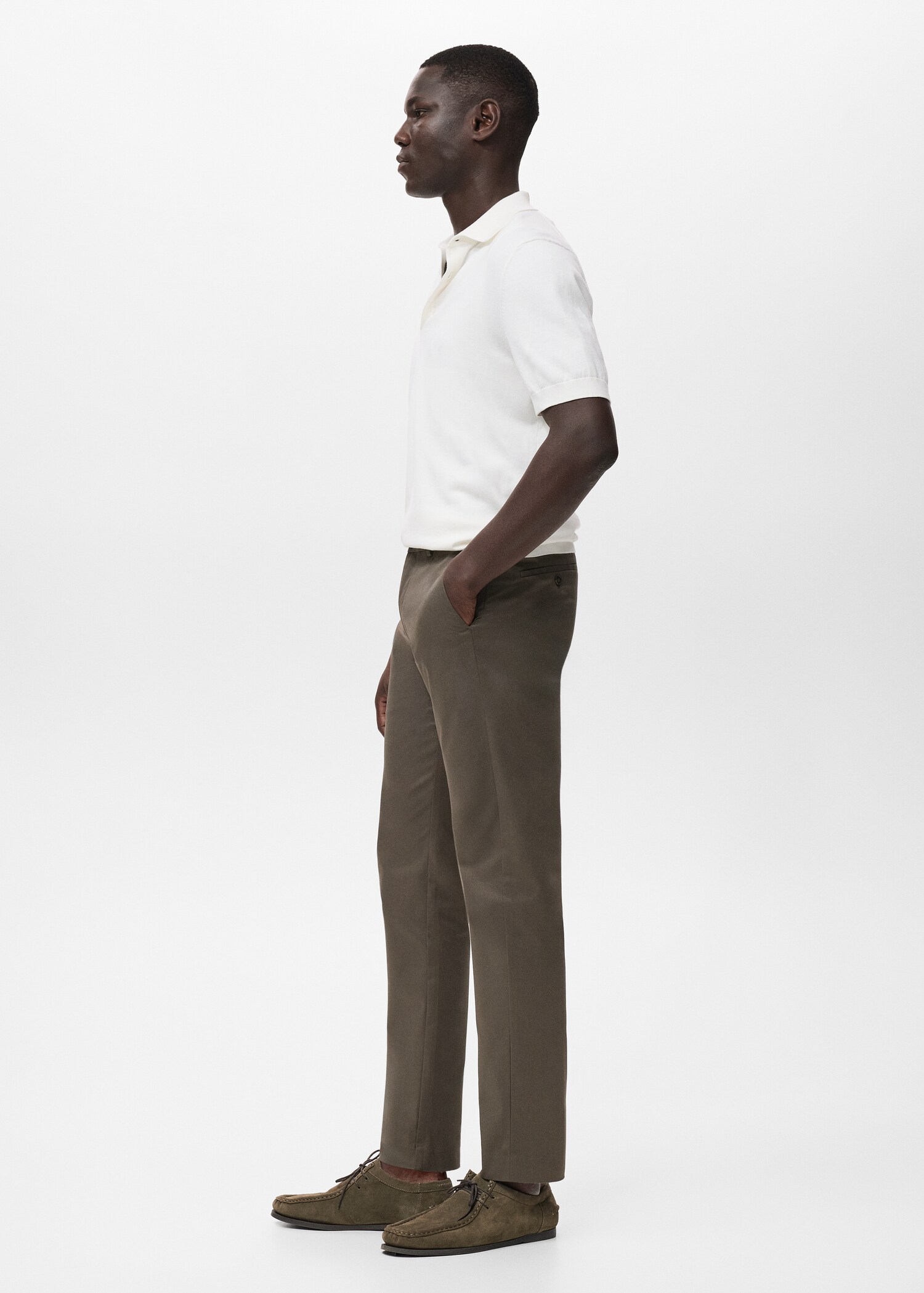 Dublino slim-fit chino trousers - Details of the article 2