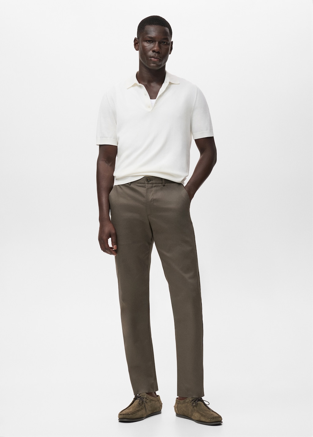 Dublino slim-fit chino pants