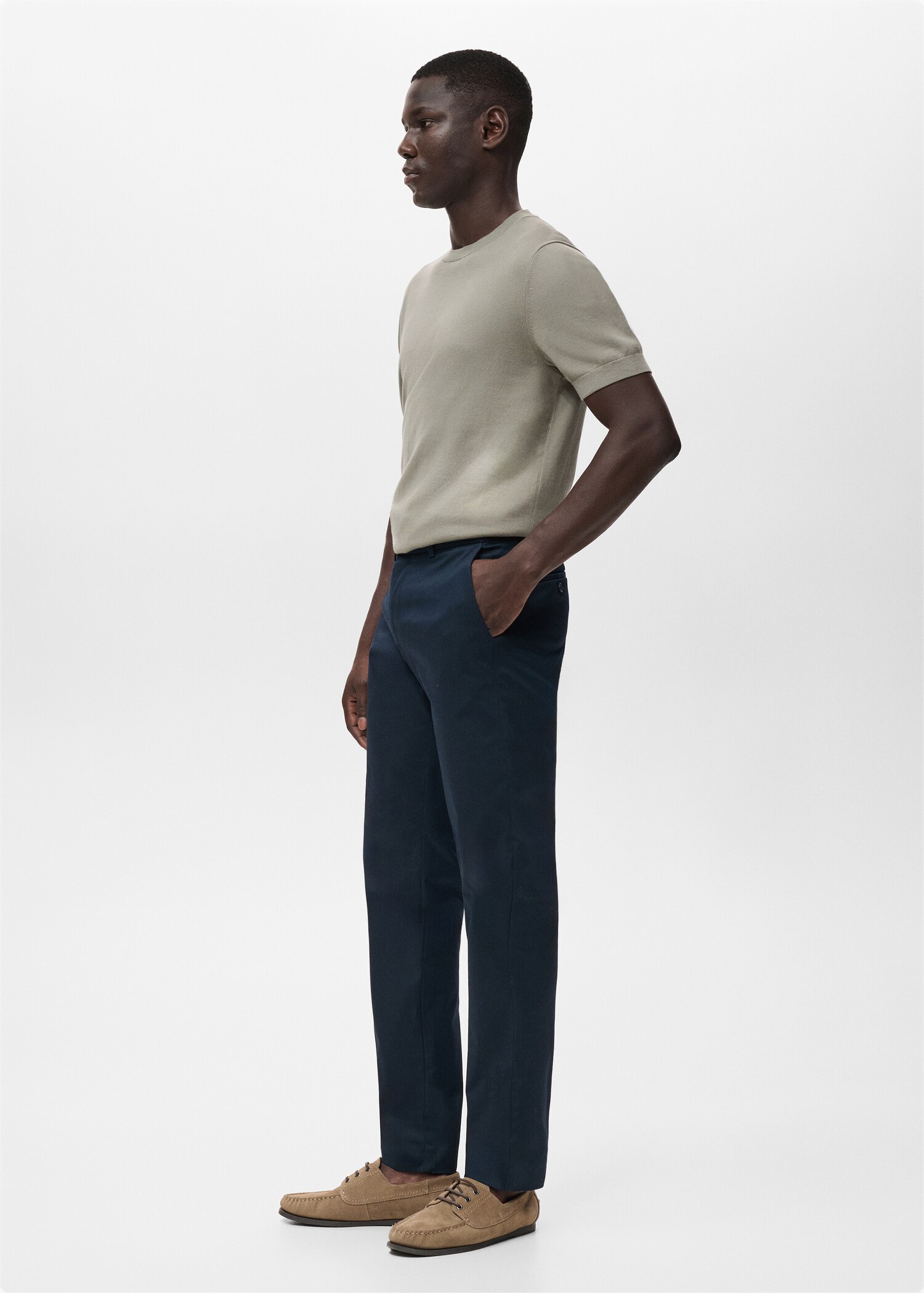 Dublino slim-fit chino trousers - Details of the article 2