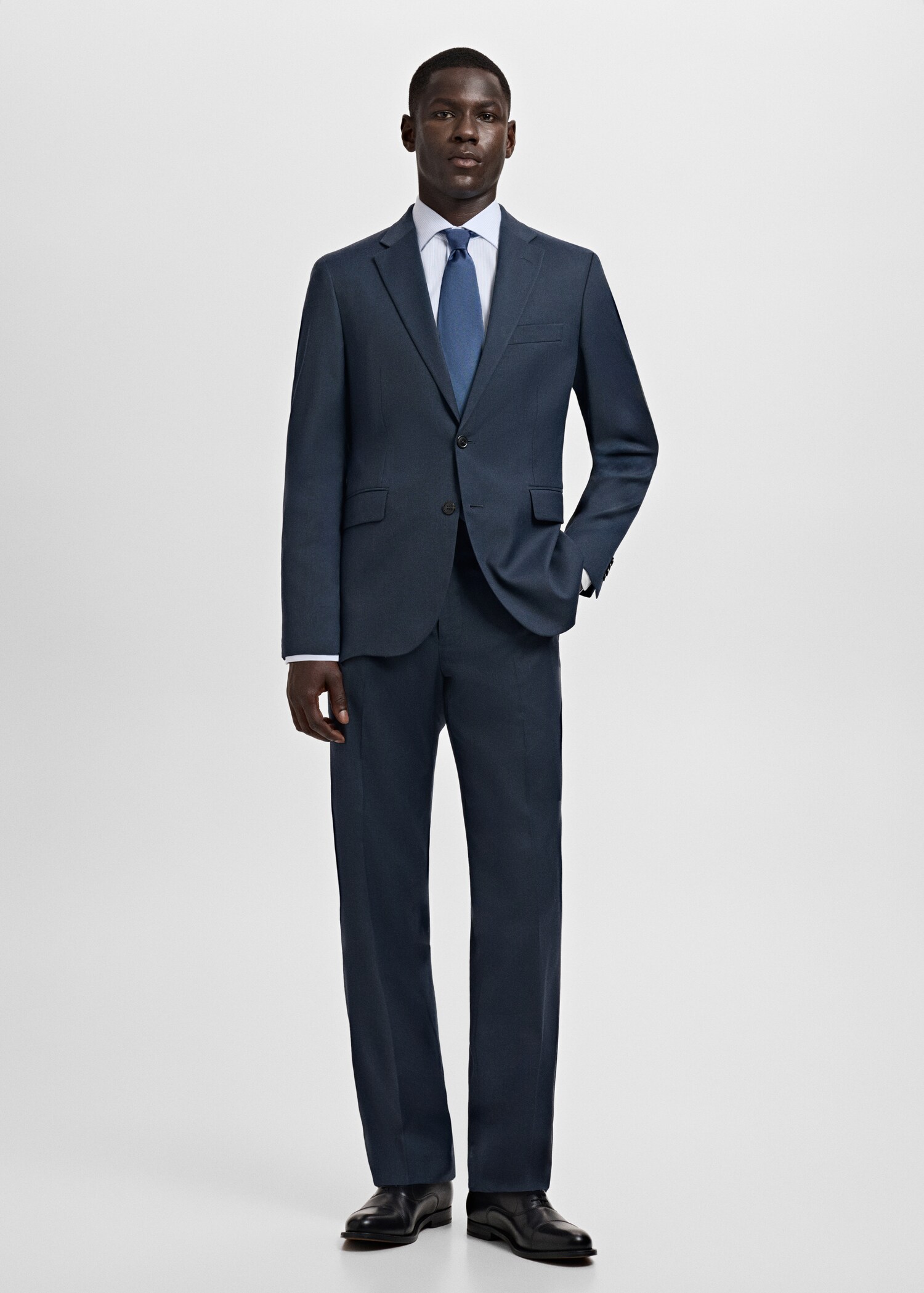 London regular-fit suit jacket - General plane