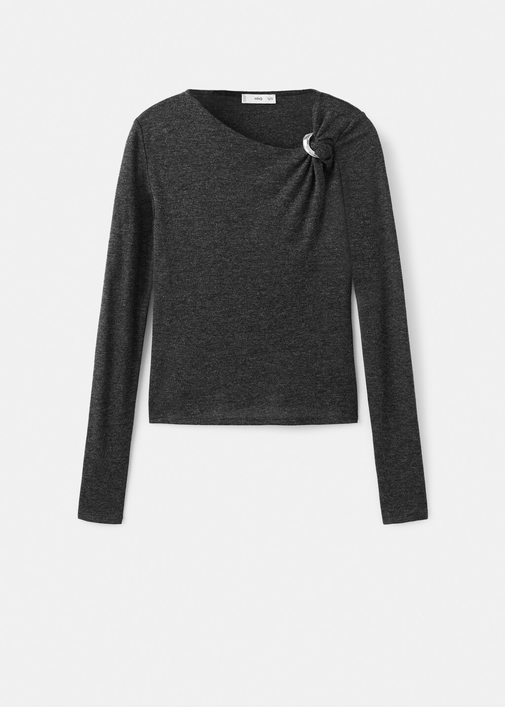 Metal detail T-shirt