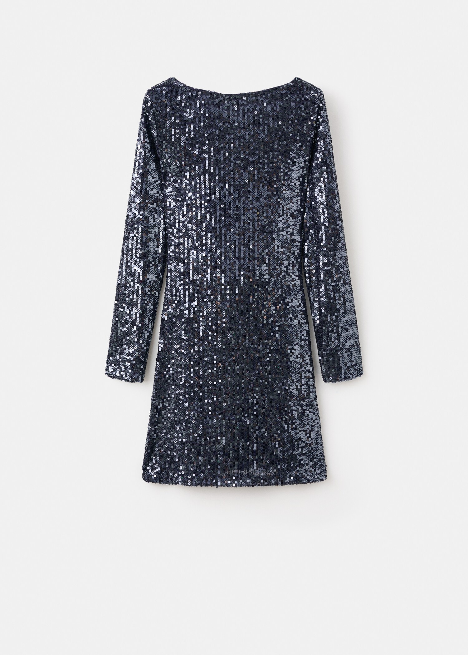 Long-sleeved sequin dress - Article without model