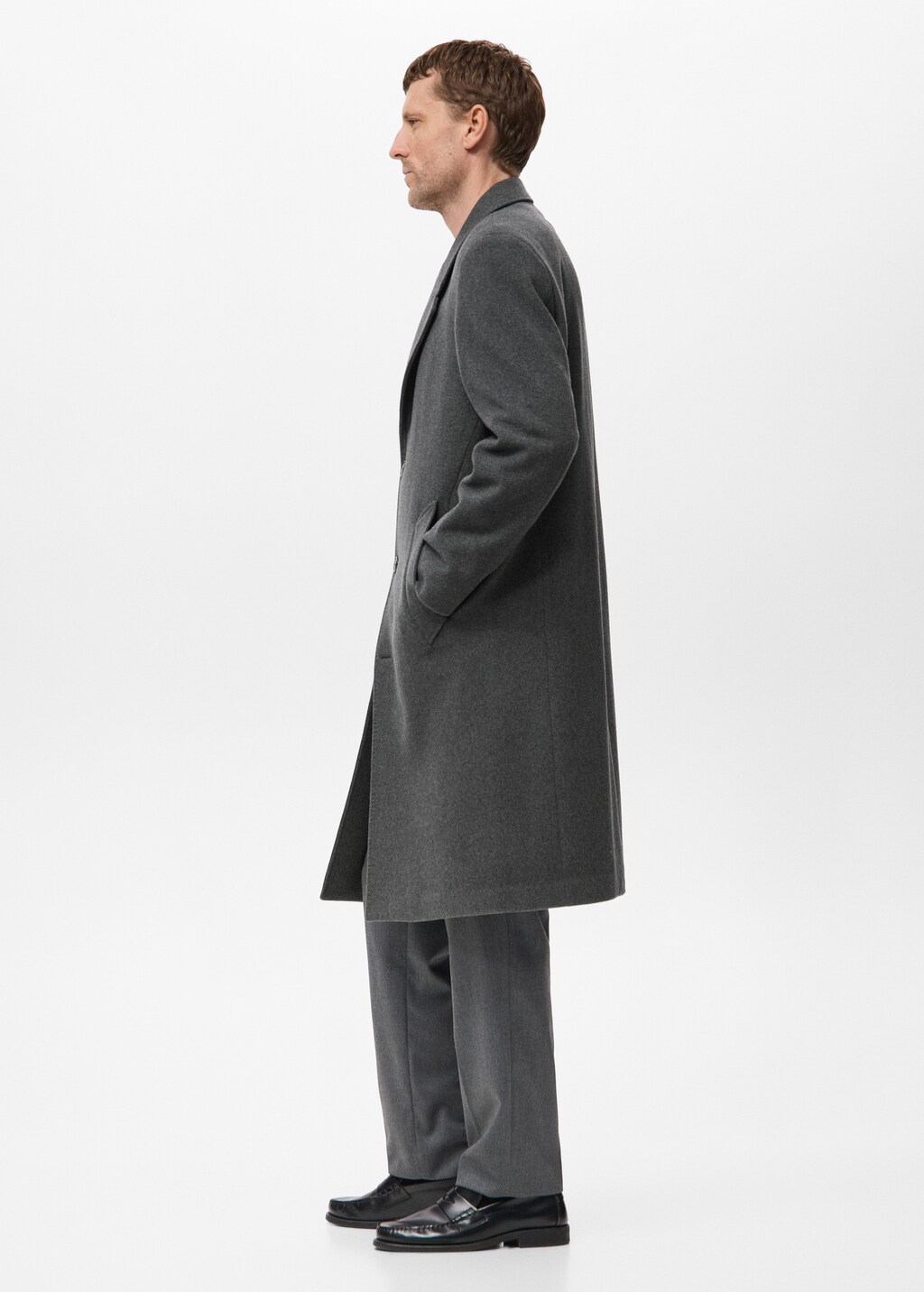 Long wool coat