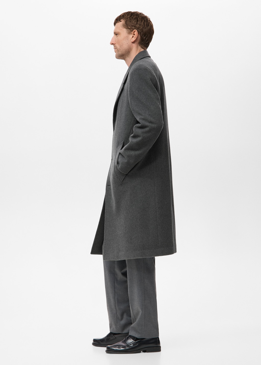Long wool coat