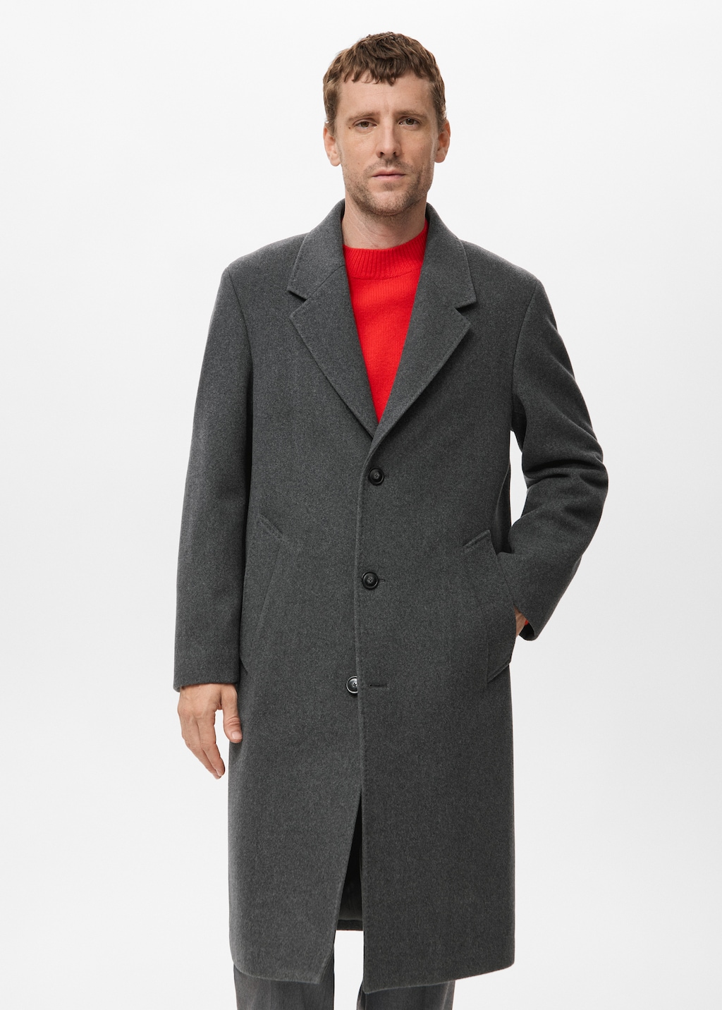 Long wool coat
