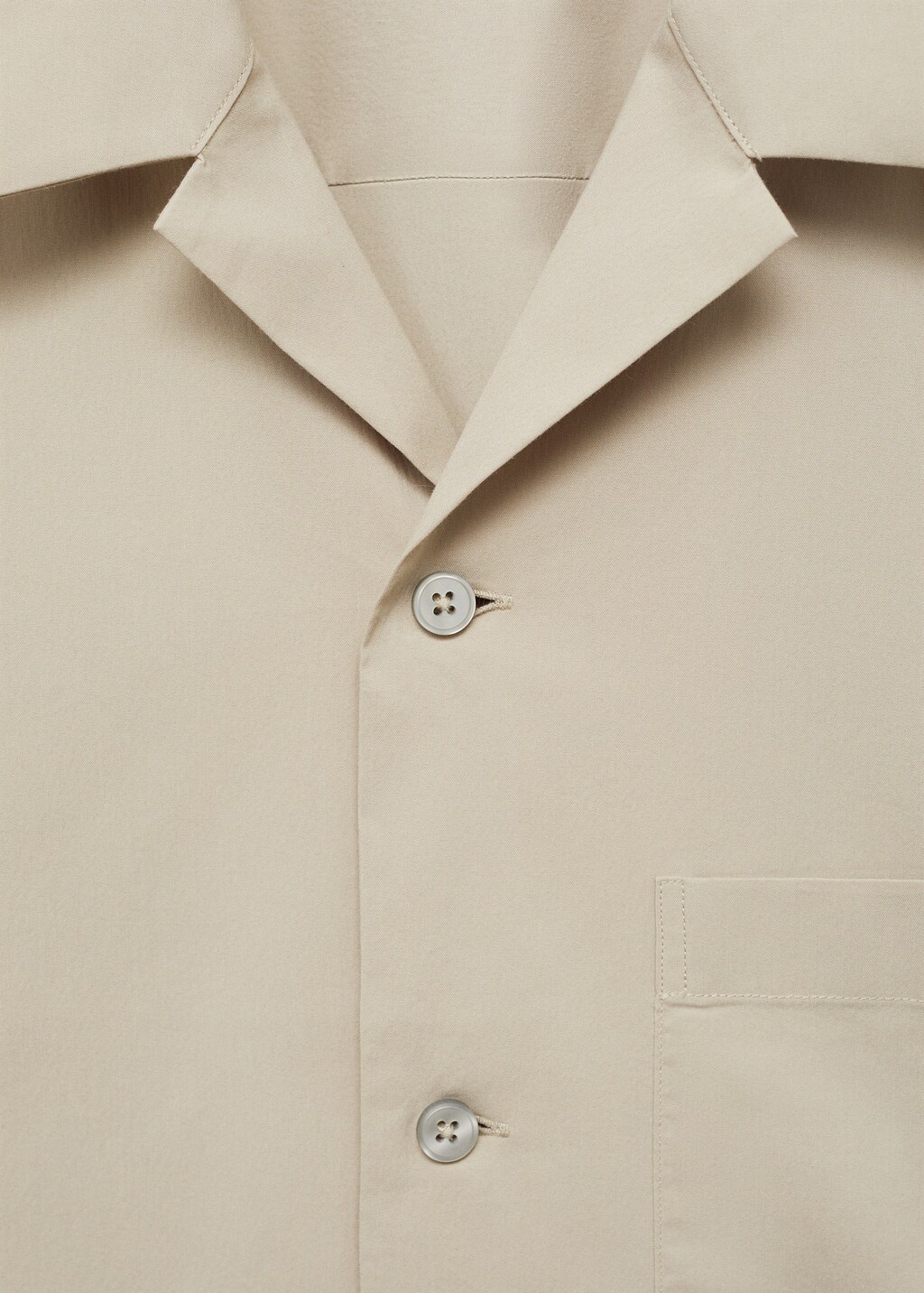 Regular-fit shirt with chest pocket