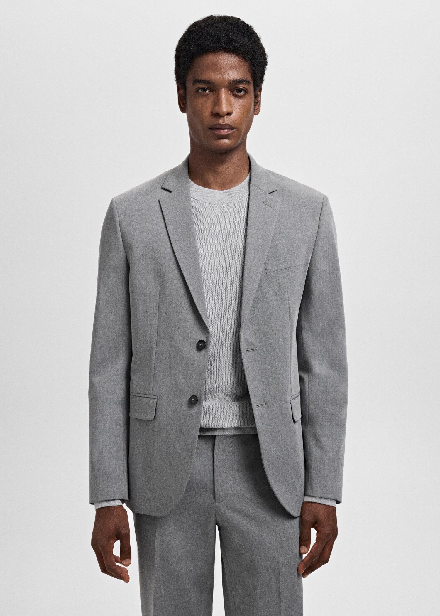 Giacca completo París super slim-fit - Piano medio