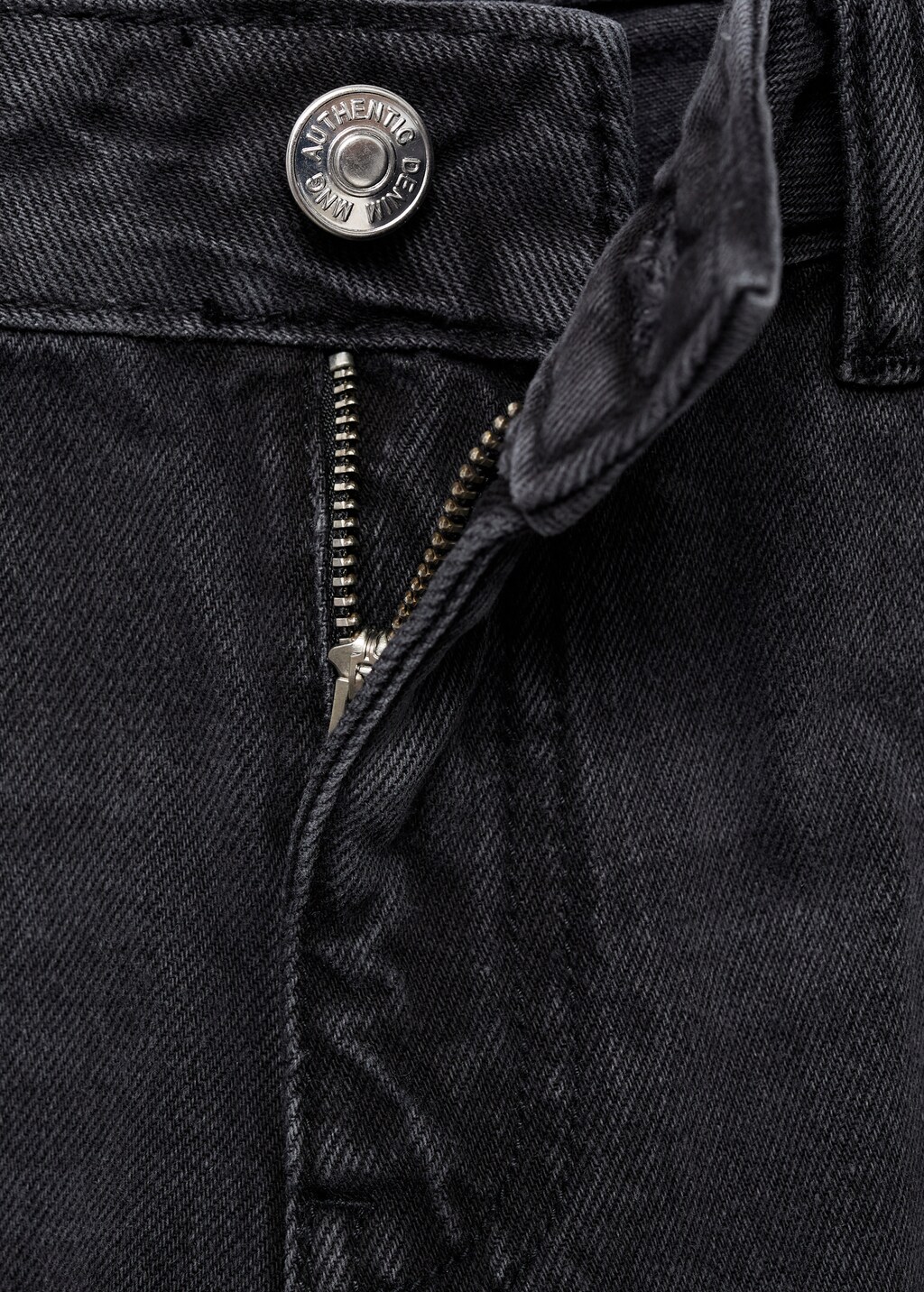Straight-fit jeans with studs