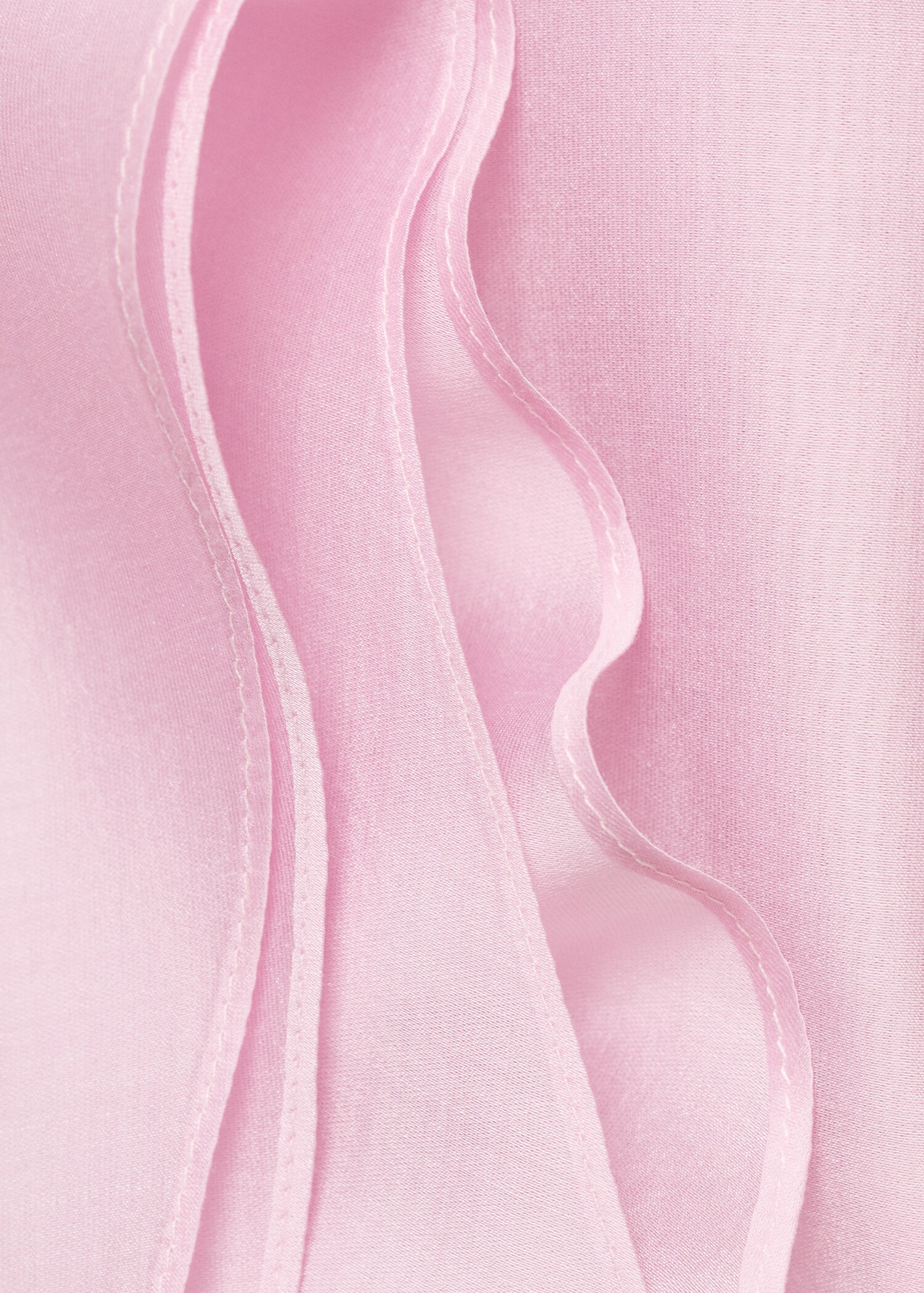 Lyocell shirt with peak finish - Details of the article 0