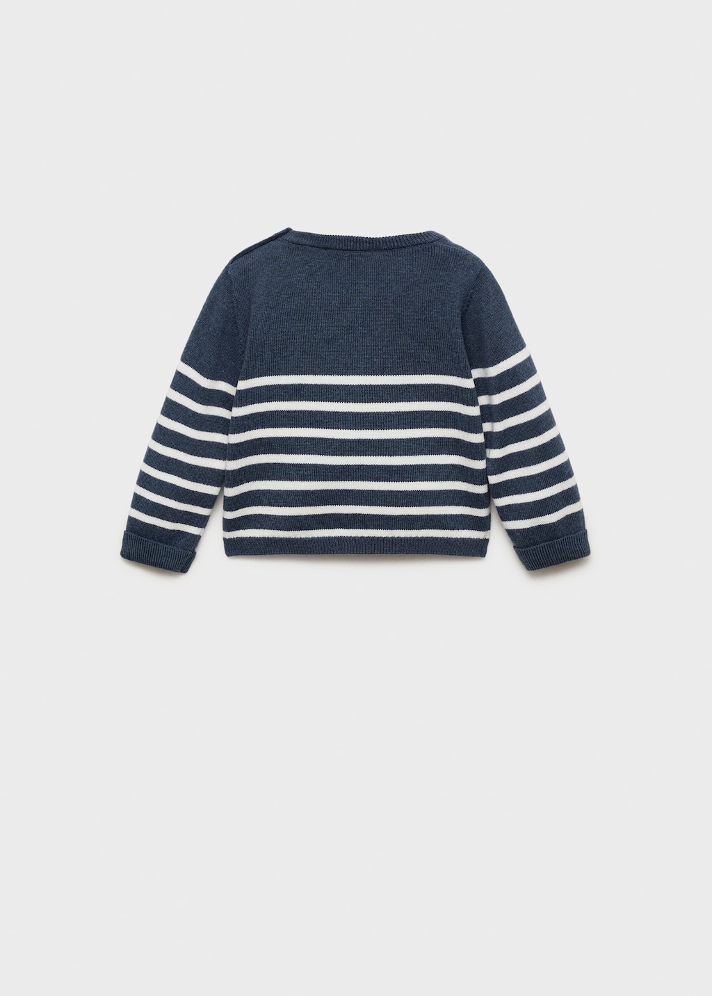 Knit striped sweater