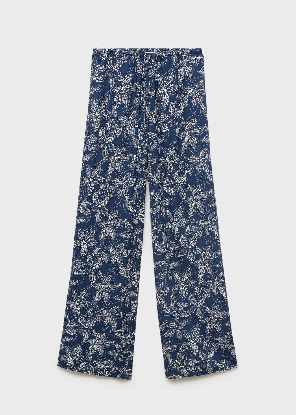 Flower print pants