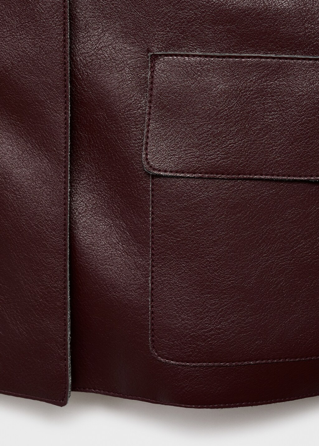 Faux-effect jacket with pockets