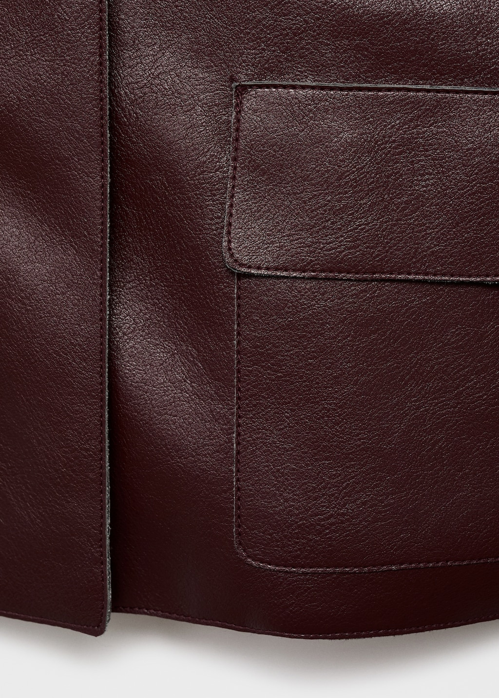 Faux-effect jacket with pockets