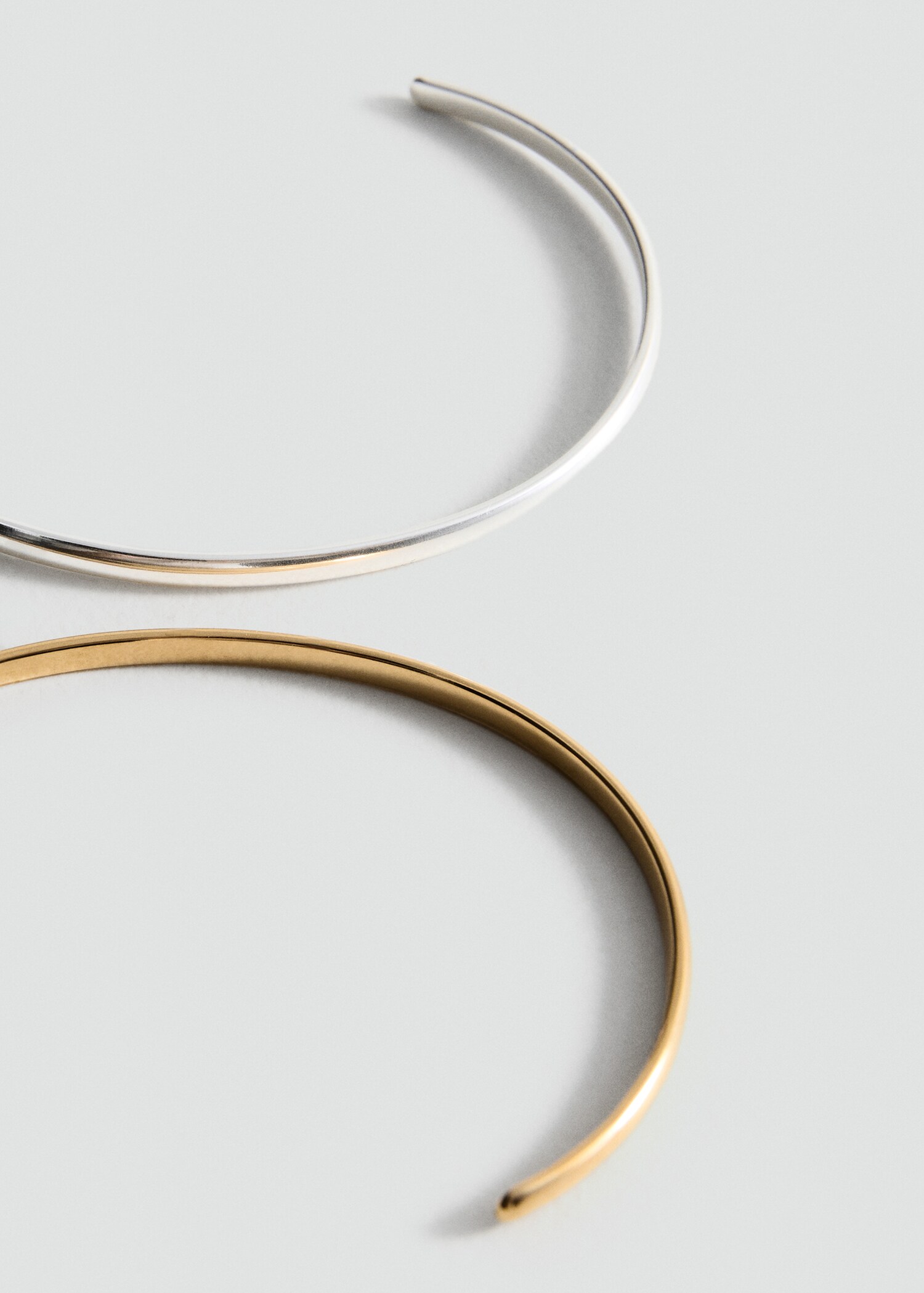 Set of assorted stainless steel bracelets - Details of the article 1