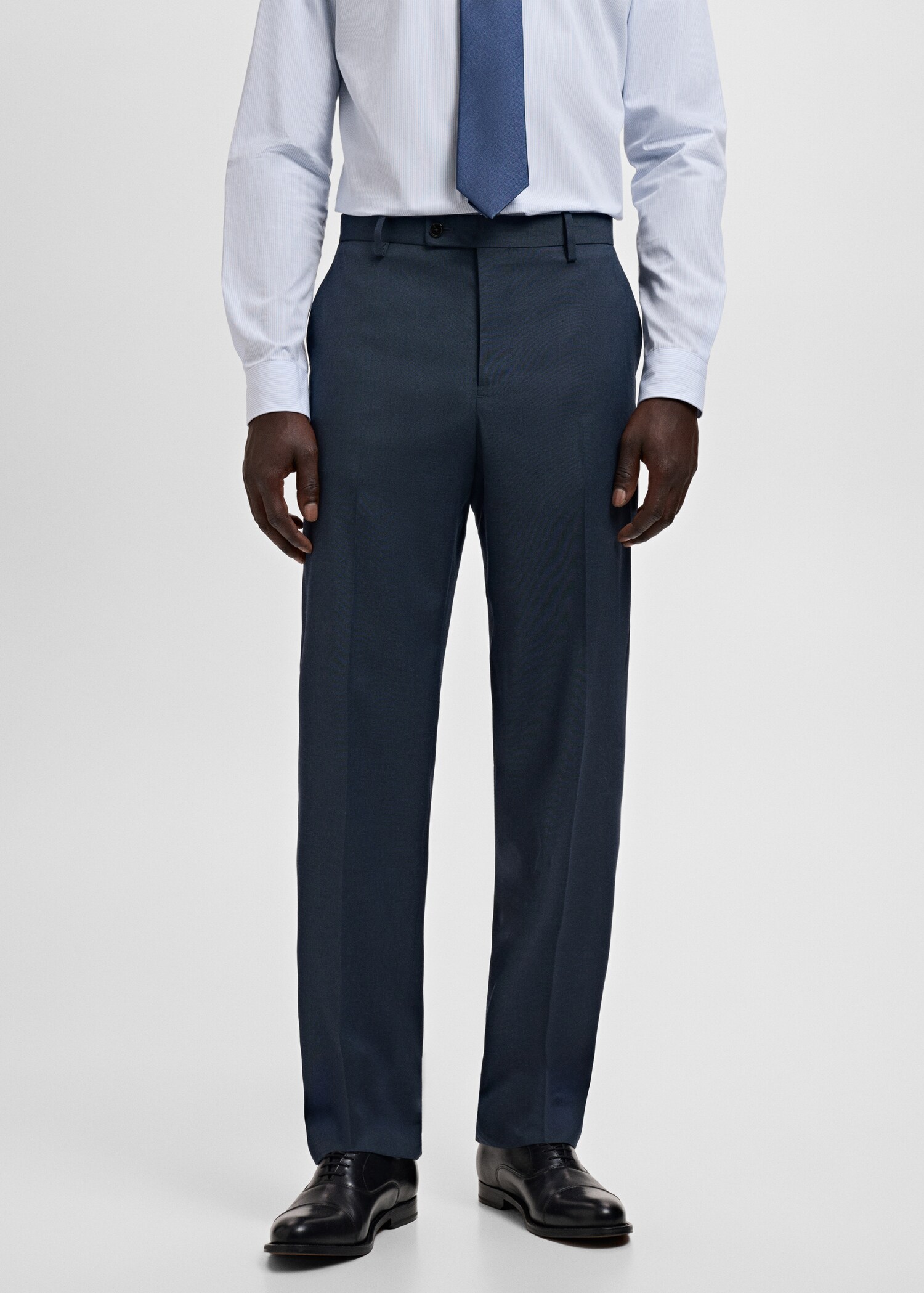London regular-fit trousers - Medium plane