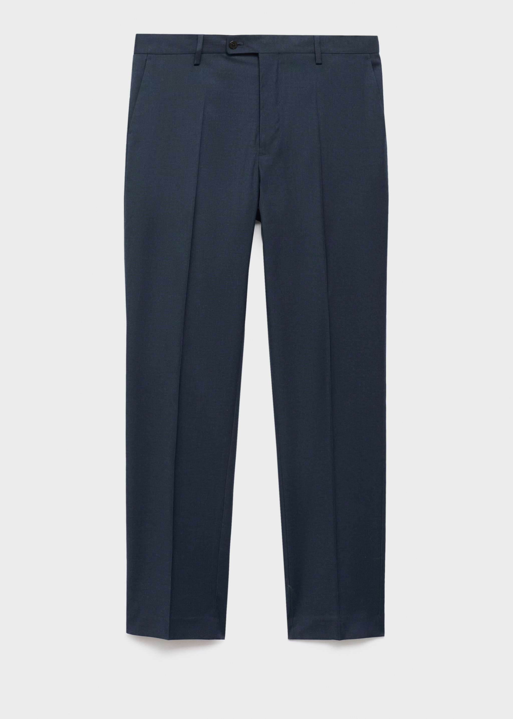 Pantalon de costume London regular-fit - Article sans modèle, Bleu marine. Ref: 17095997-01.