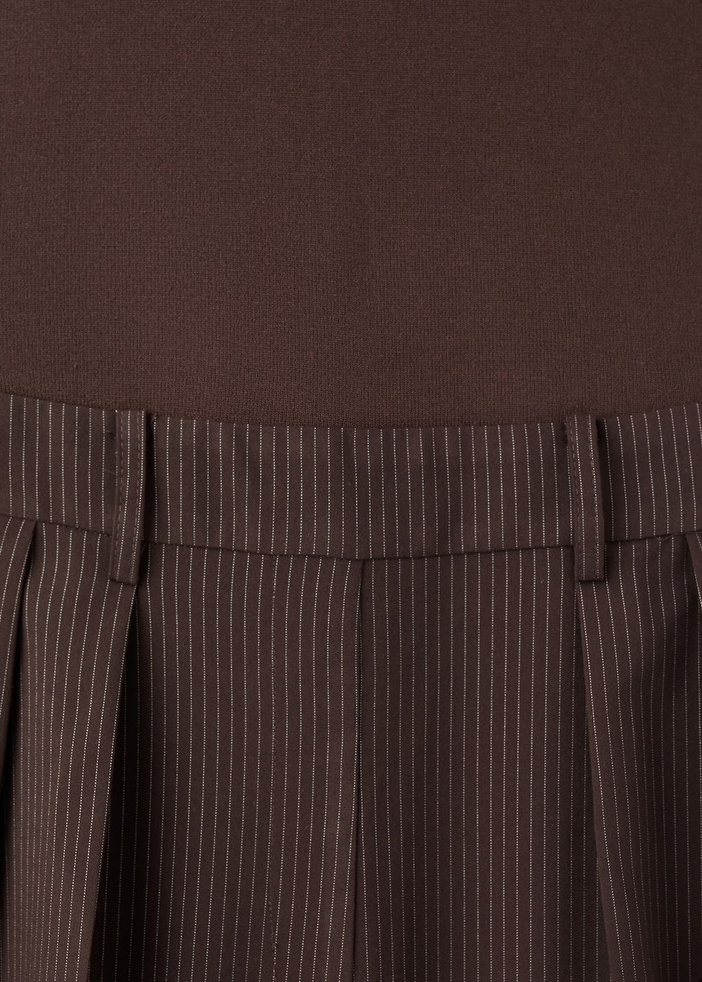 Pinstripe jumpsuit combination