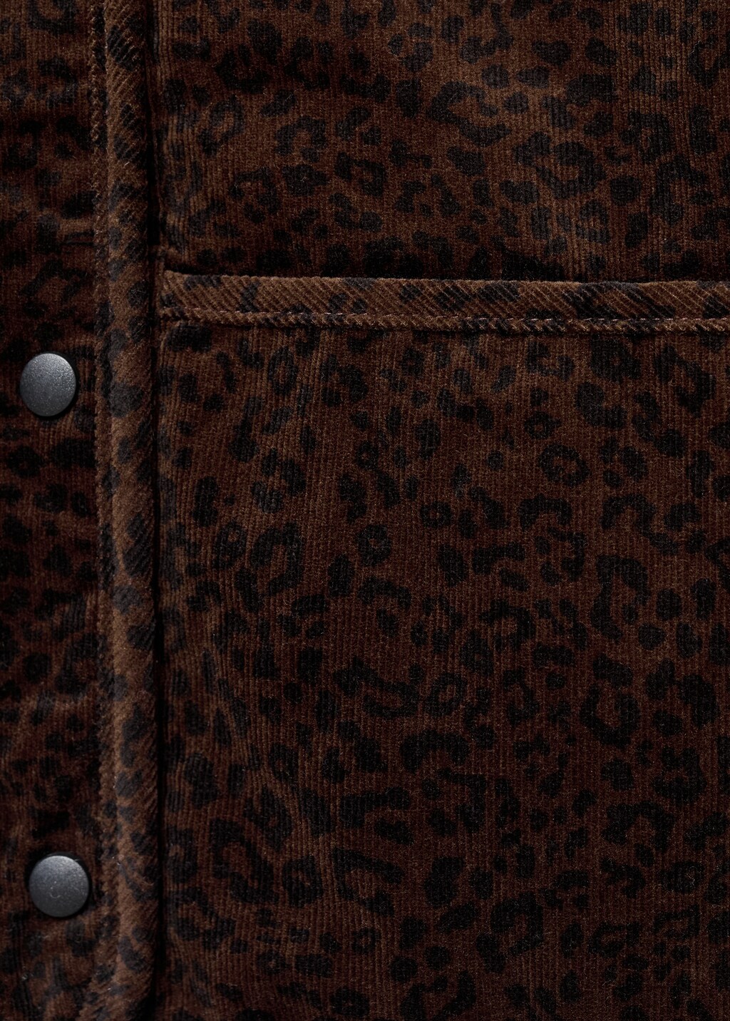 Leopard-print bomber jacket