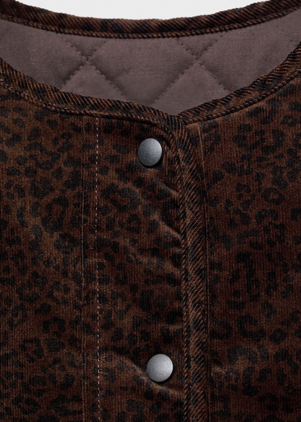Leopard-print bomber jacket