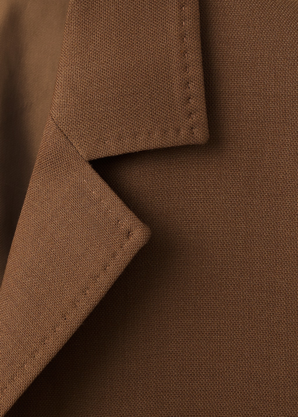 Italian virgin wool flannel suit jacket