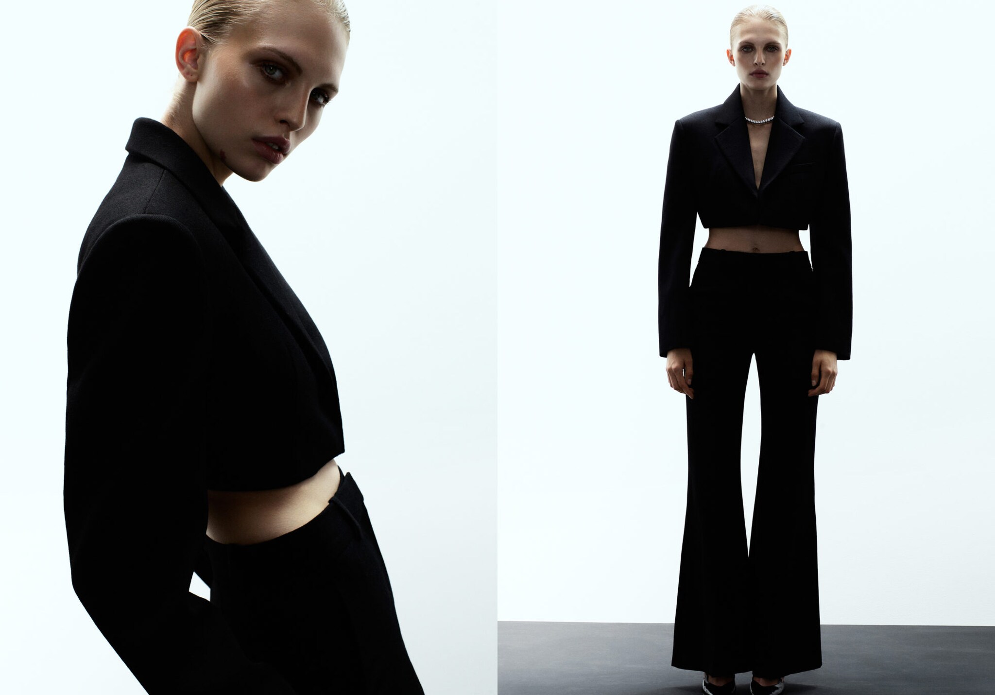 بليزر بدلة صوف كروب - رؤية بانورامية