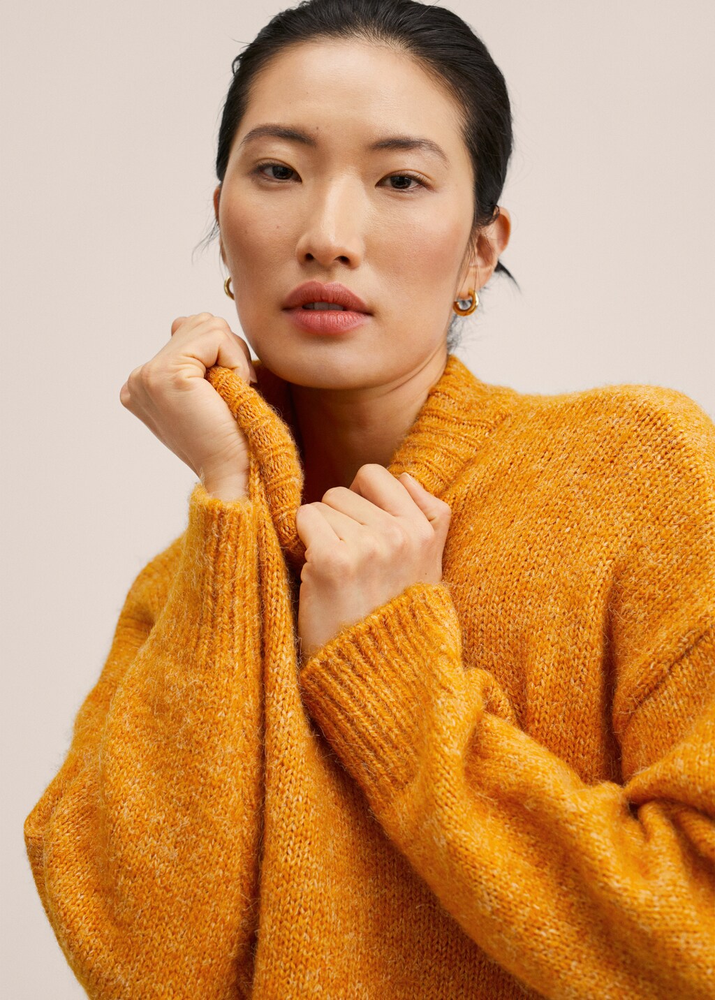 Oversize knit sweater Women MANGO Mauritius