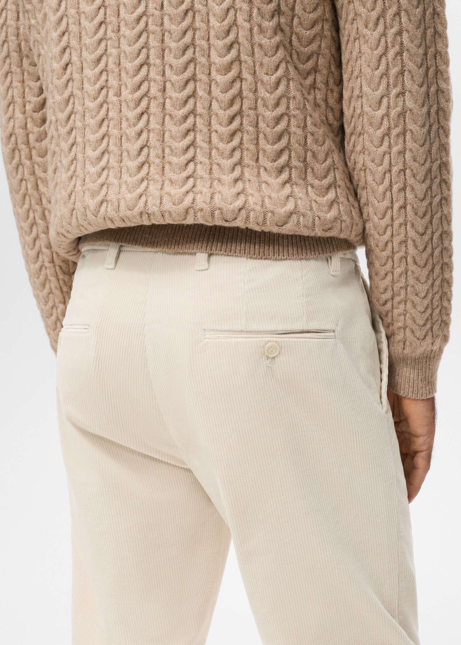 Pantalons pana slim fit - Detall de l'article 2