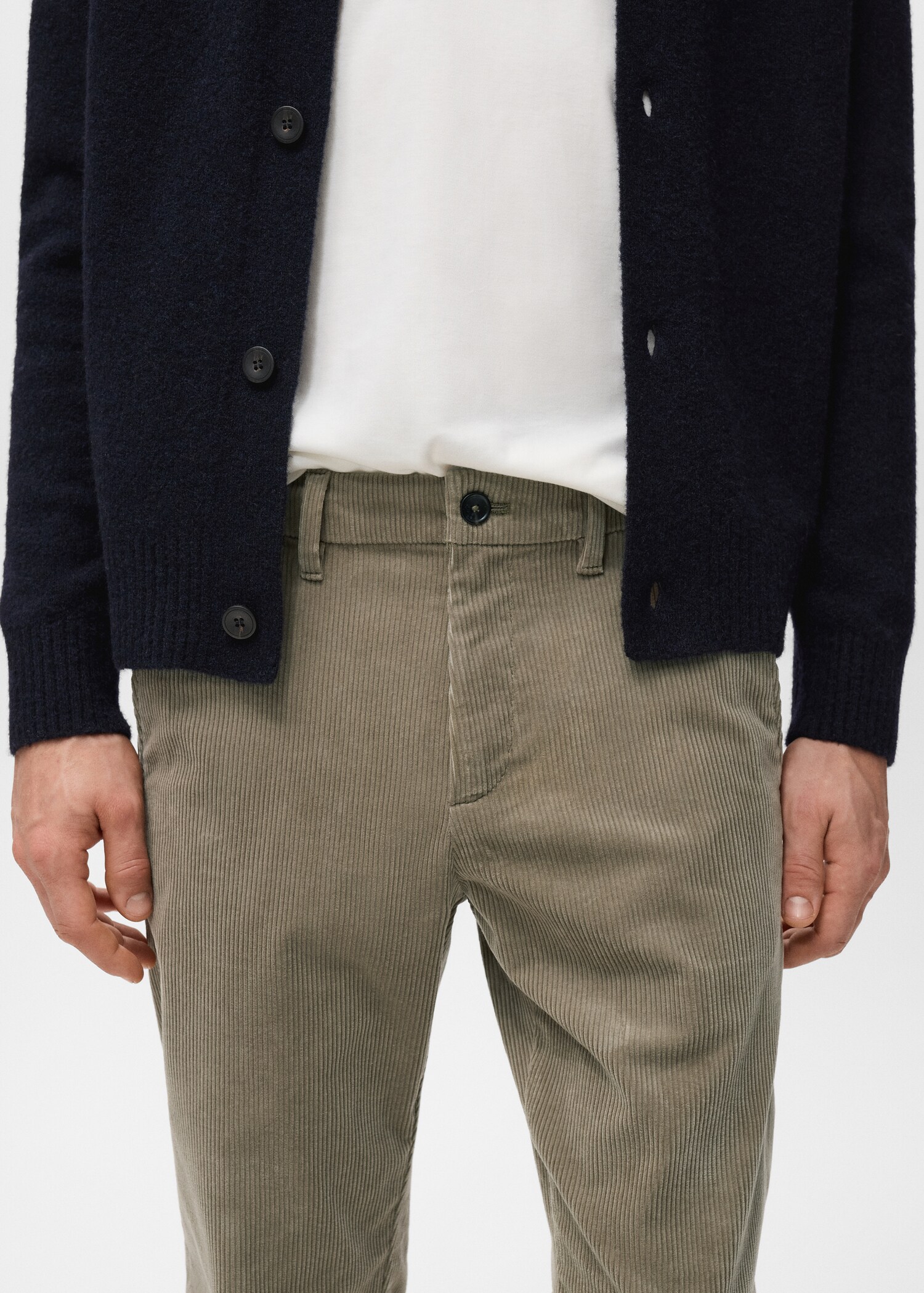 Pantalons pana slim fit - Detall de l'article 1