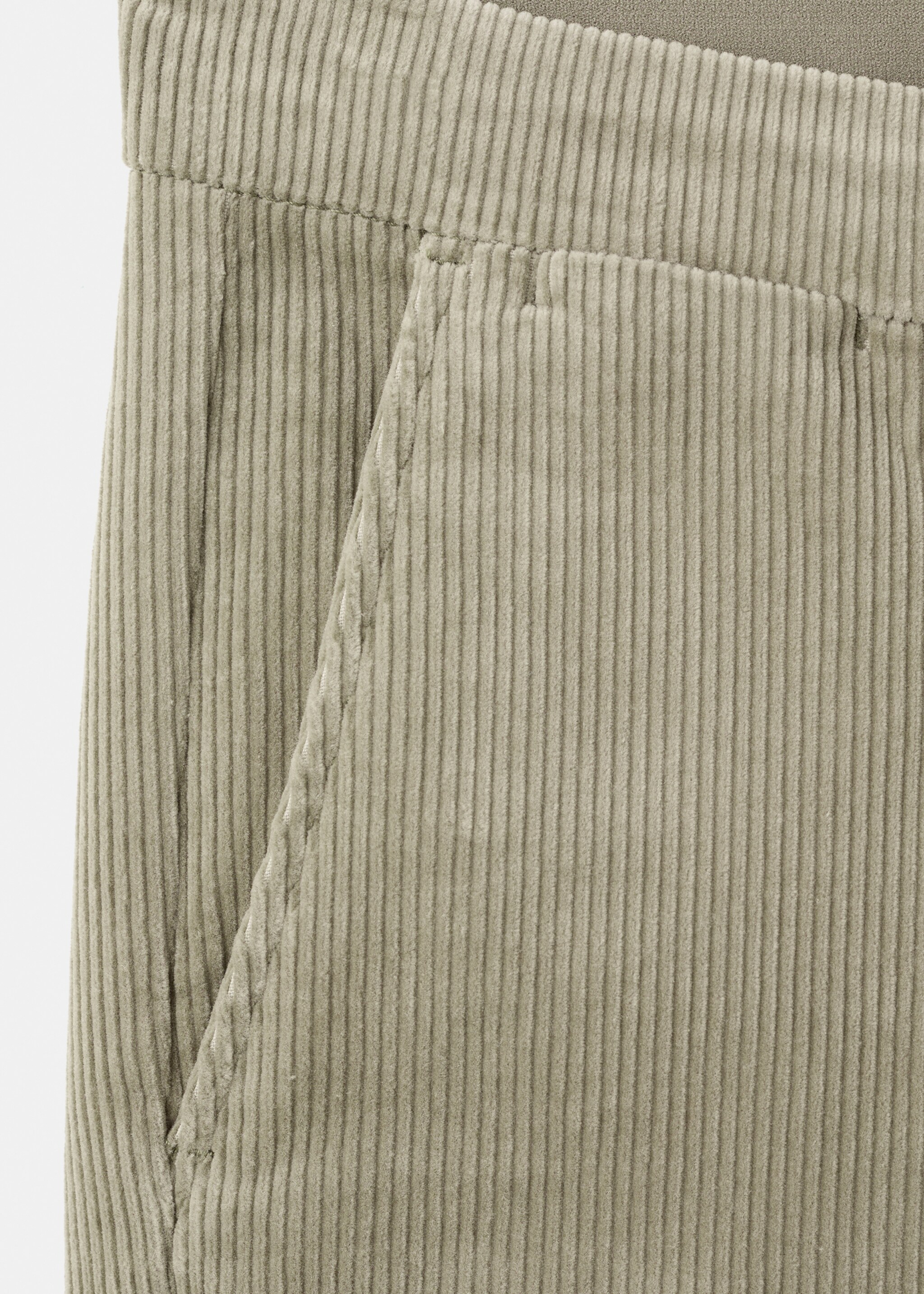 Pantalons pana slim fit - Detall de l'article 8, Beige. Ref: 27001195-00.