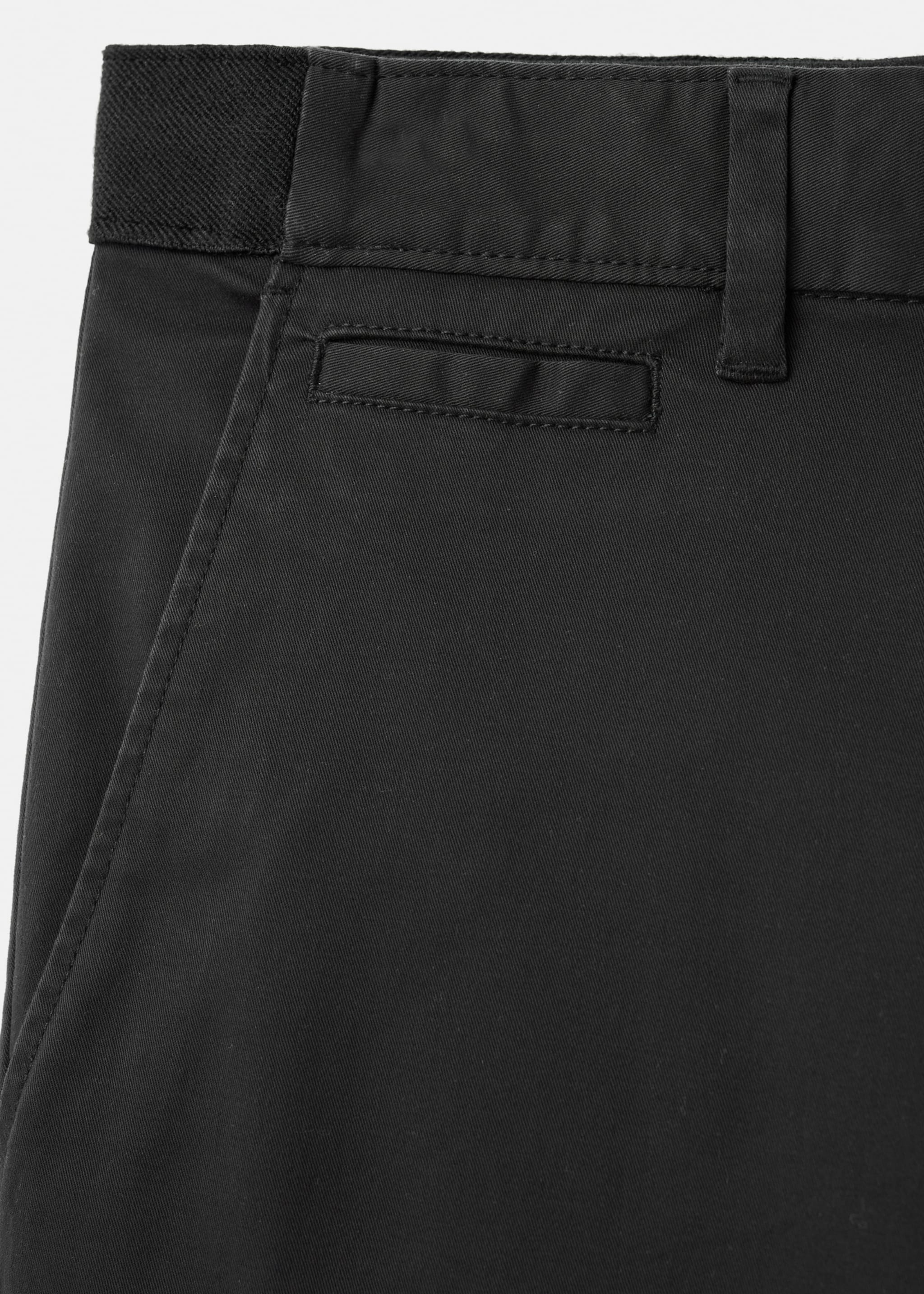 Prato cropped tapered chino trousers - Details of the article 0, Black. Ref: 27001196-00.