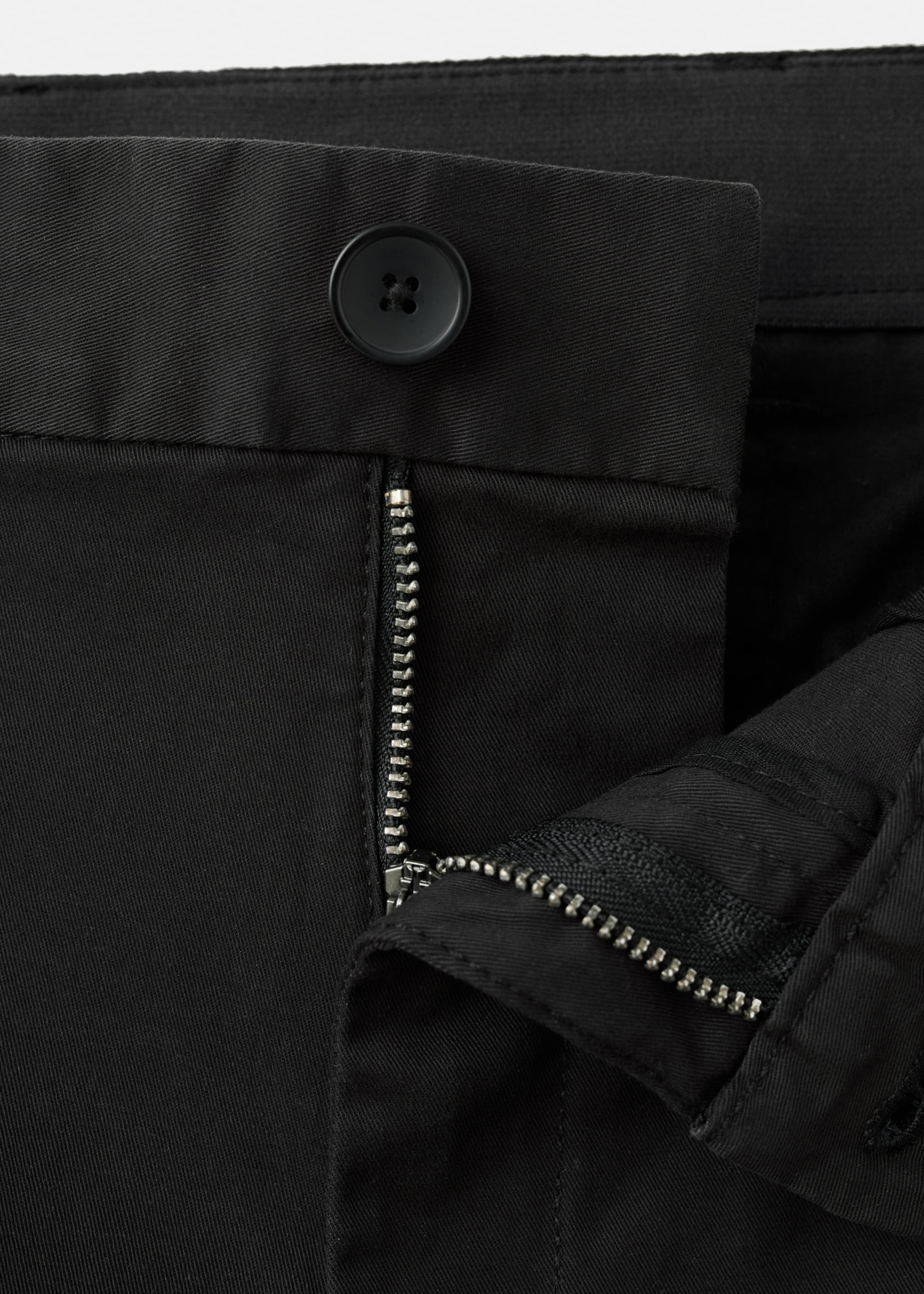 Prato cropped tapered chino trousers - Details of the article 8, Black. Ref: 27001196-00.