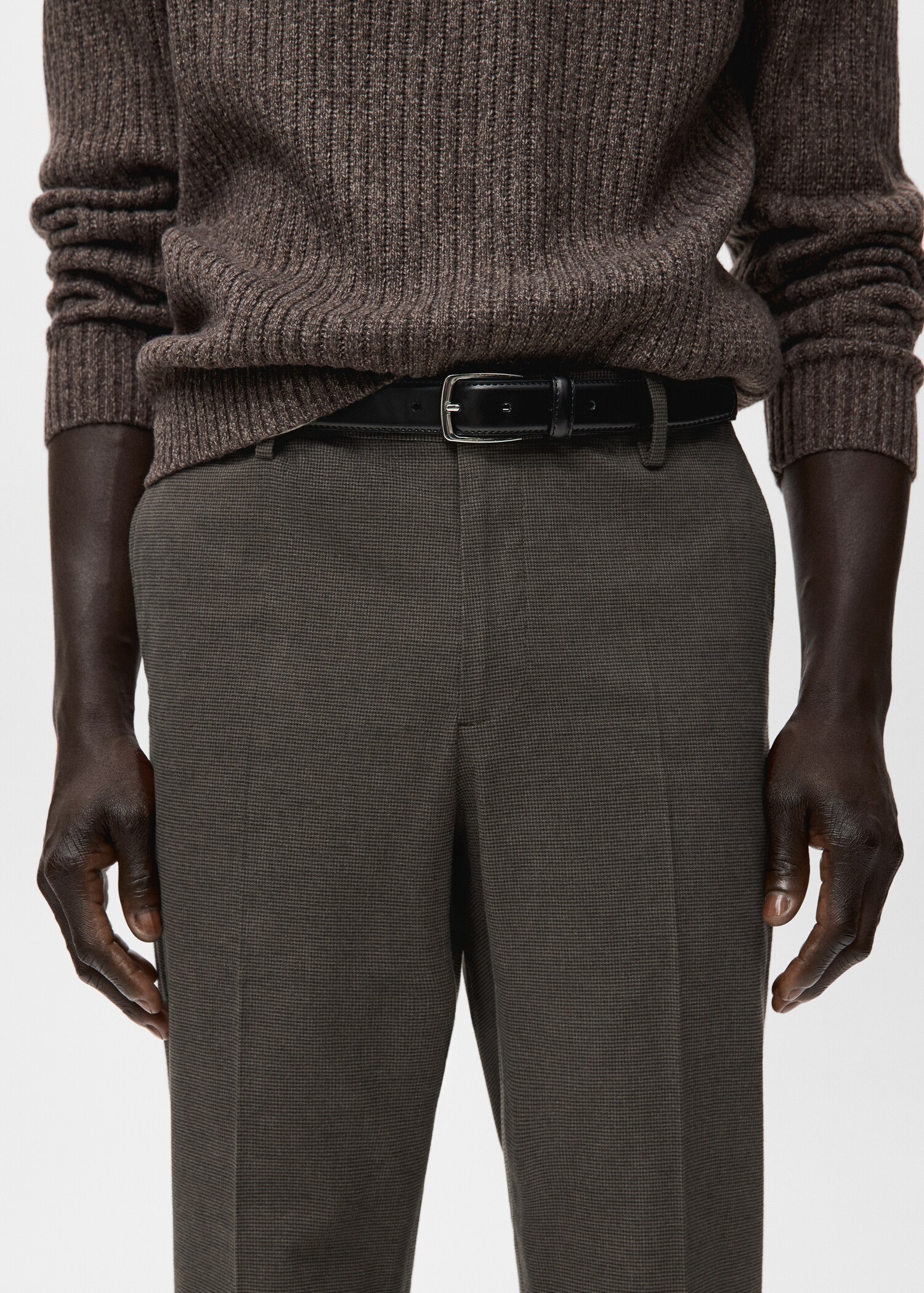 Pantalón franela slim fit - Detalle del artículo 1