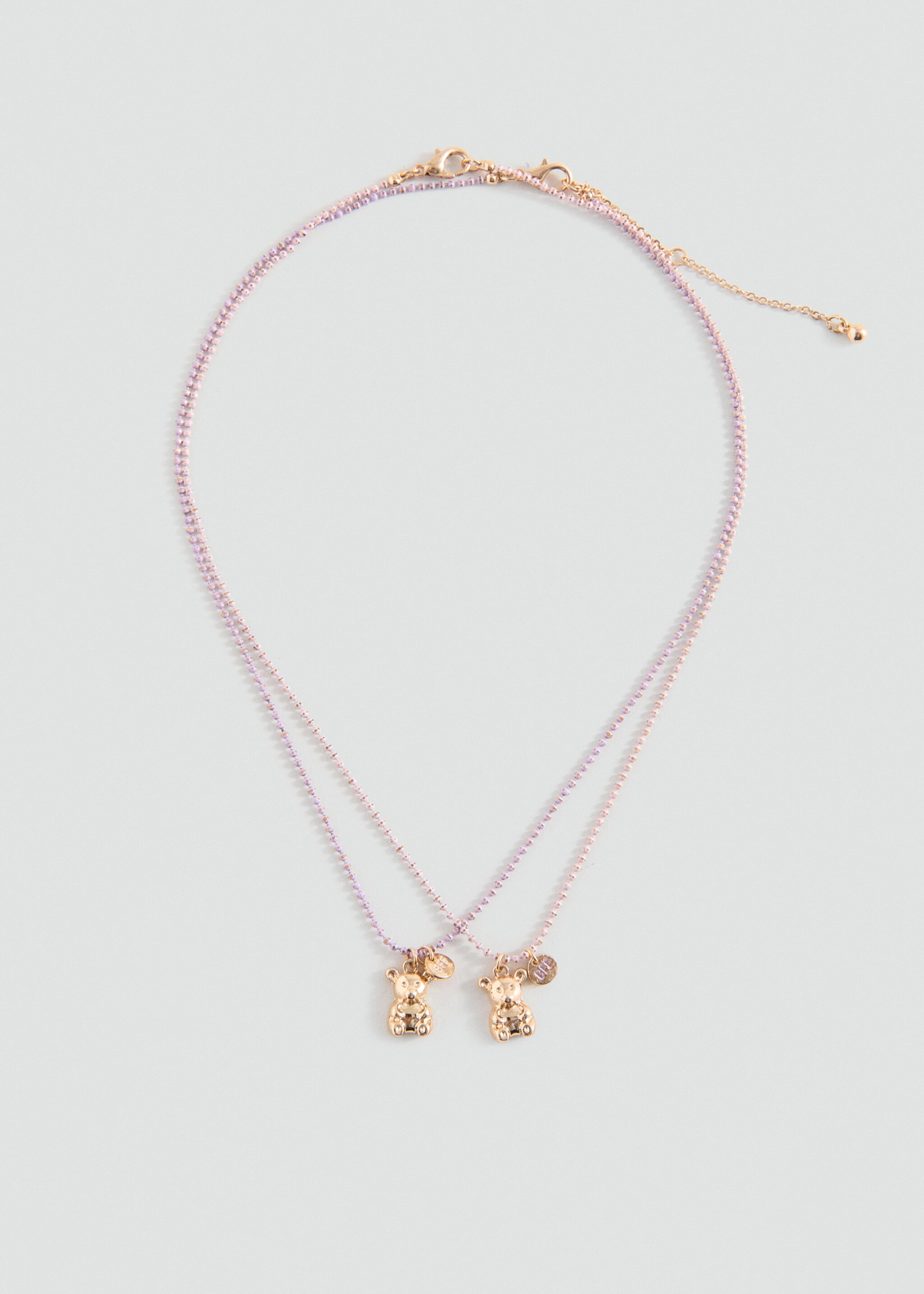 Kedjehalsband björn - Artikel utan modell, Guld. Ref: 27001220-00.