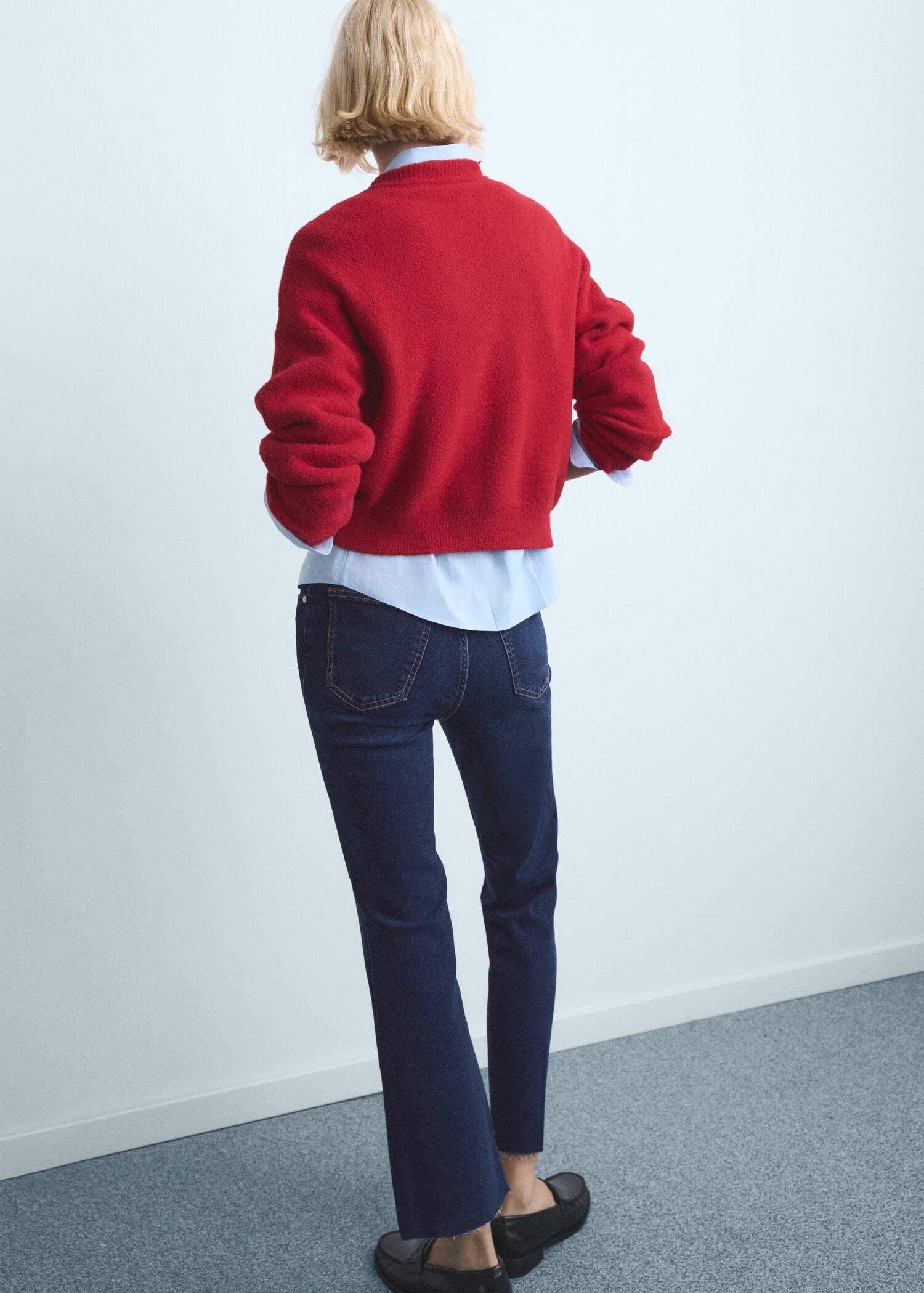 Sienna flared cropped jeans - Reverse of the article