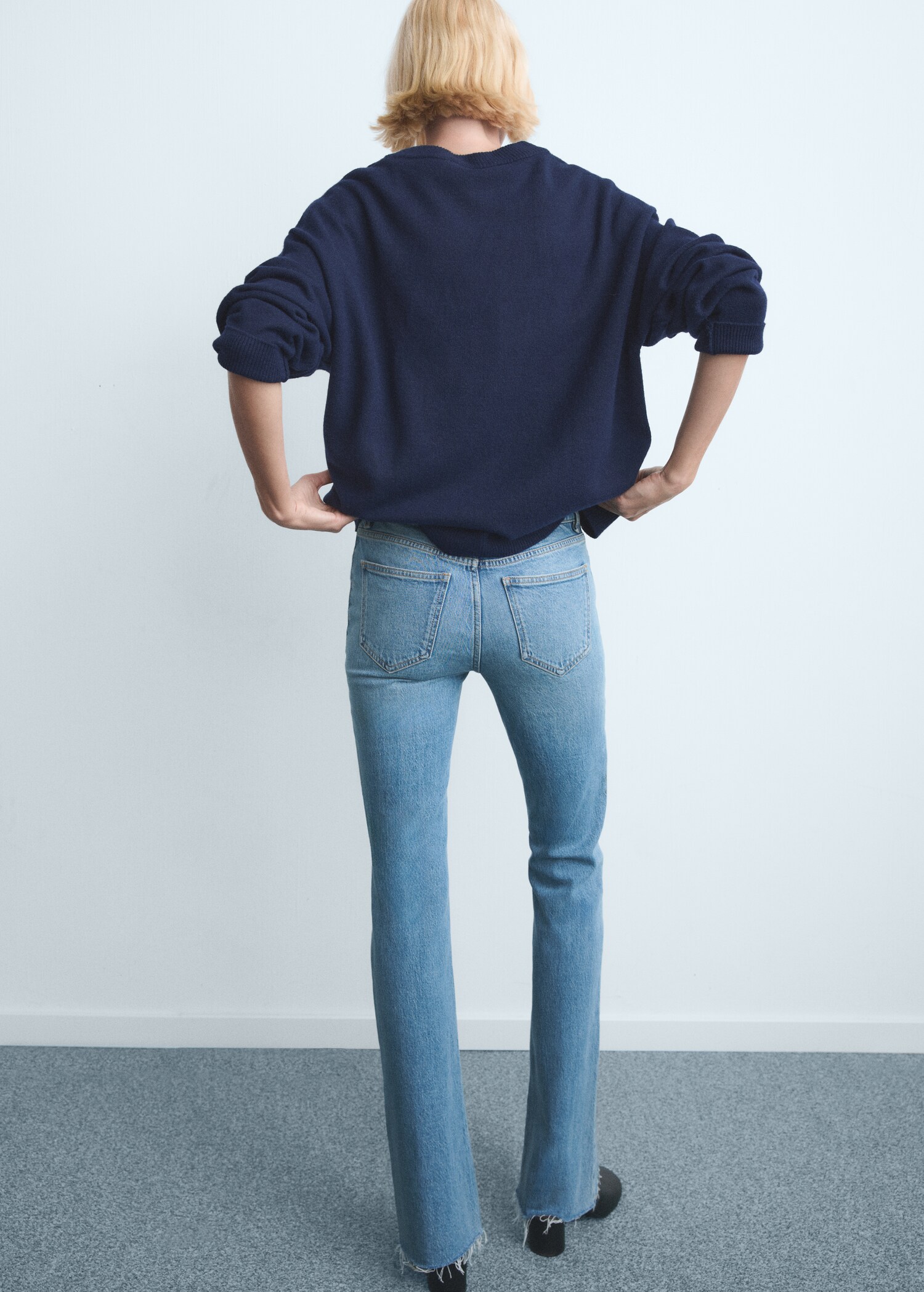 Fiona flared mid-rise jeans - Reverse of the article
