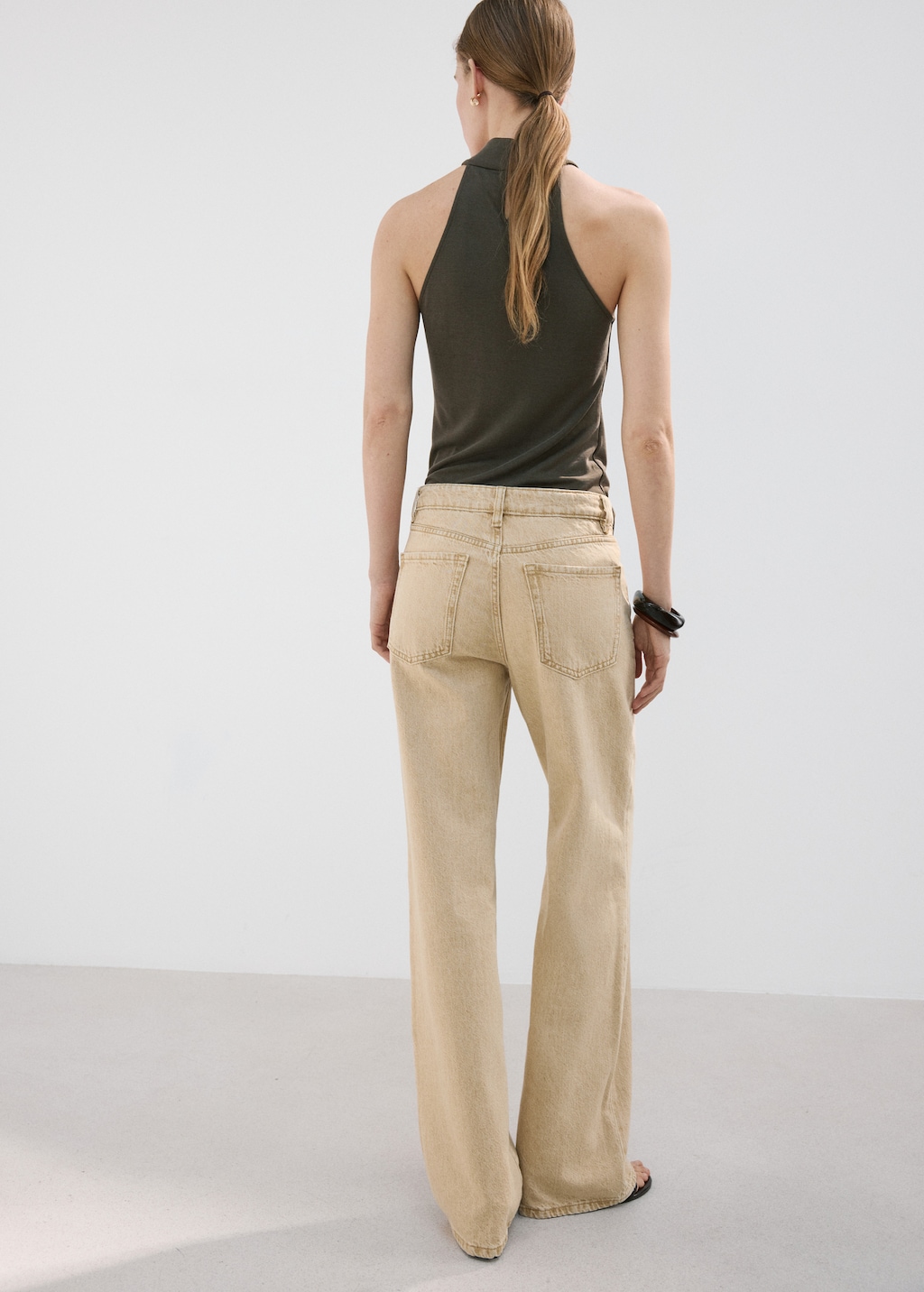 Danila high-waisted wide leg jeans - image 3