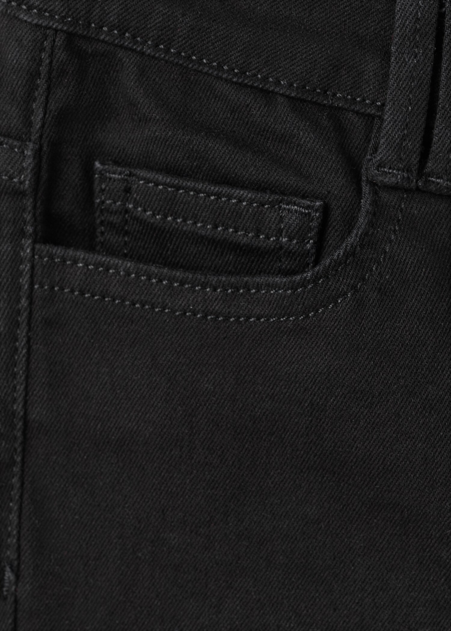 Buttons flare jeans - Details of the article 0