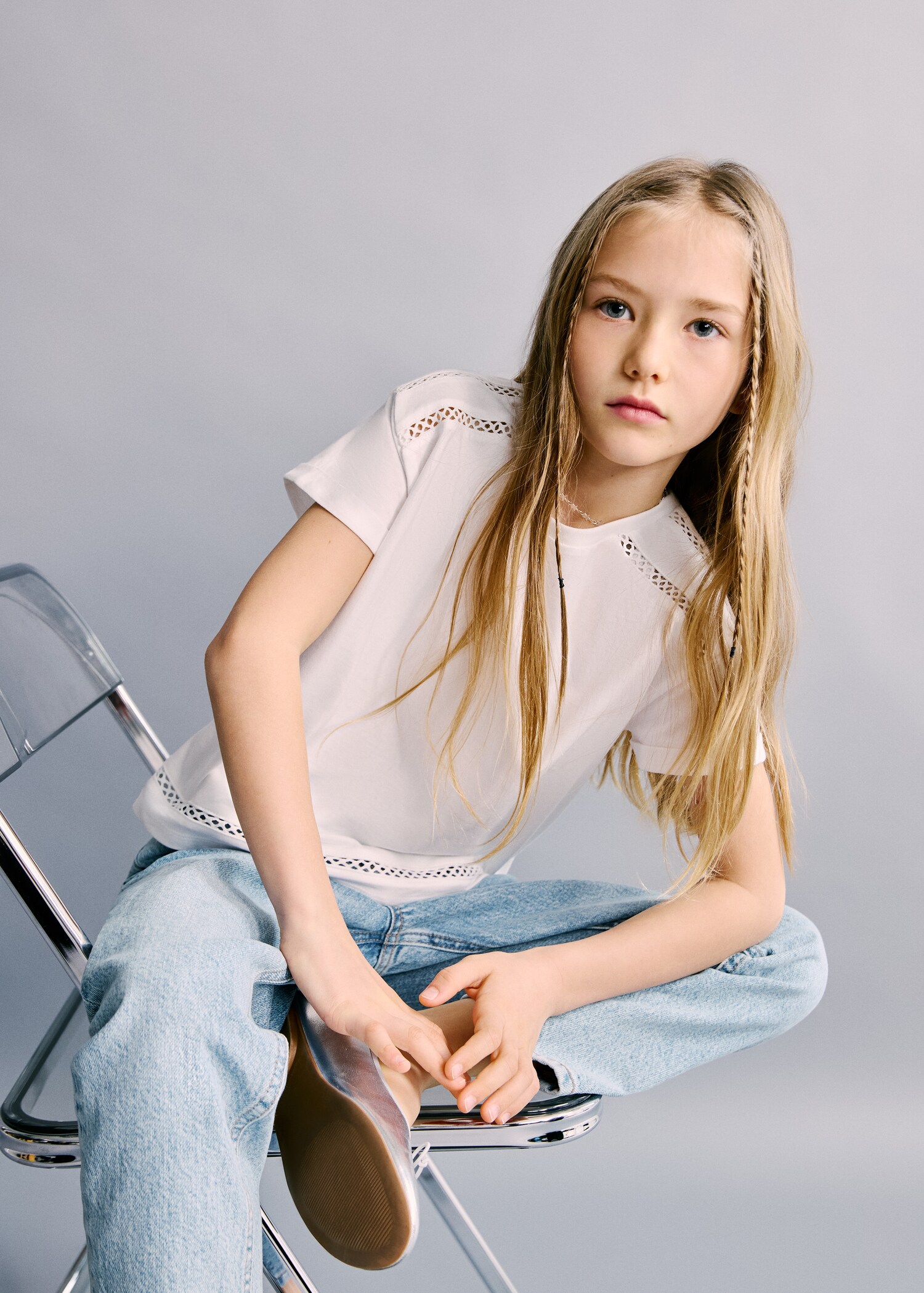 Jeans paperbag - Plano medio