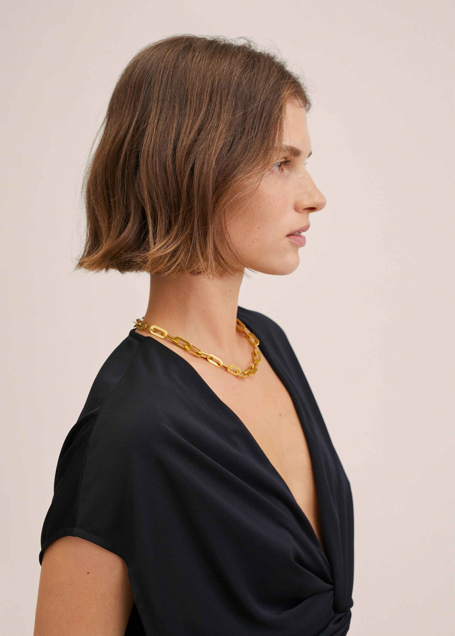 Knot crop T-shirt - Details of the article 1