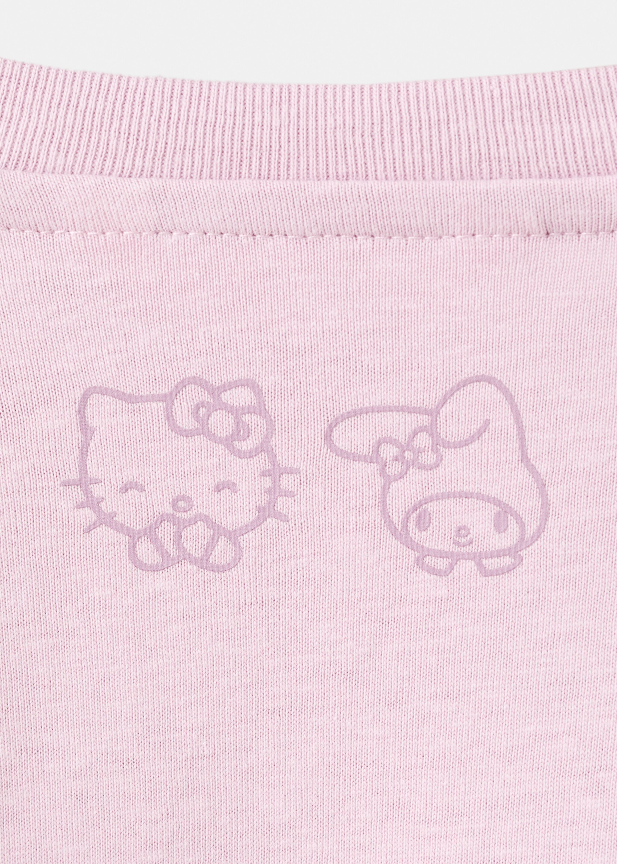 Hello Kitty t-shirt - Details of the article 0, Pink. Ref: 27001326-00.