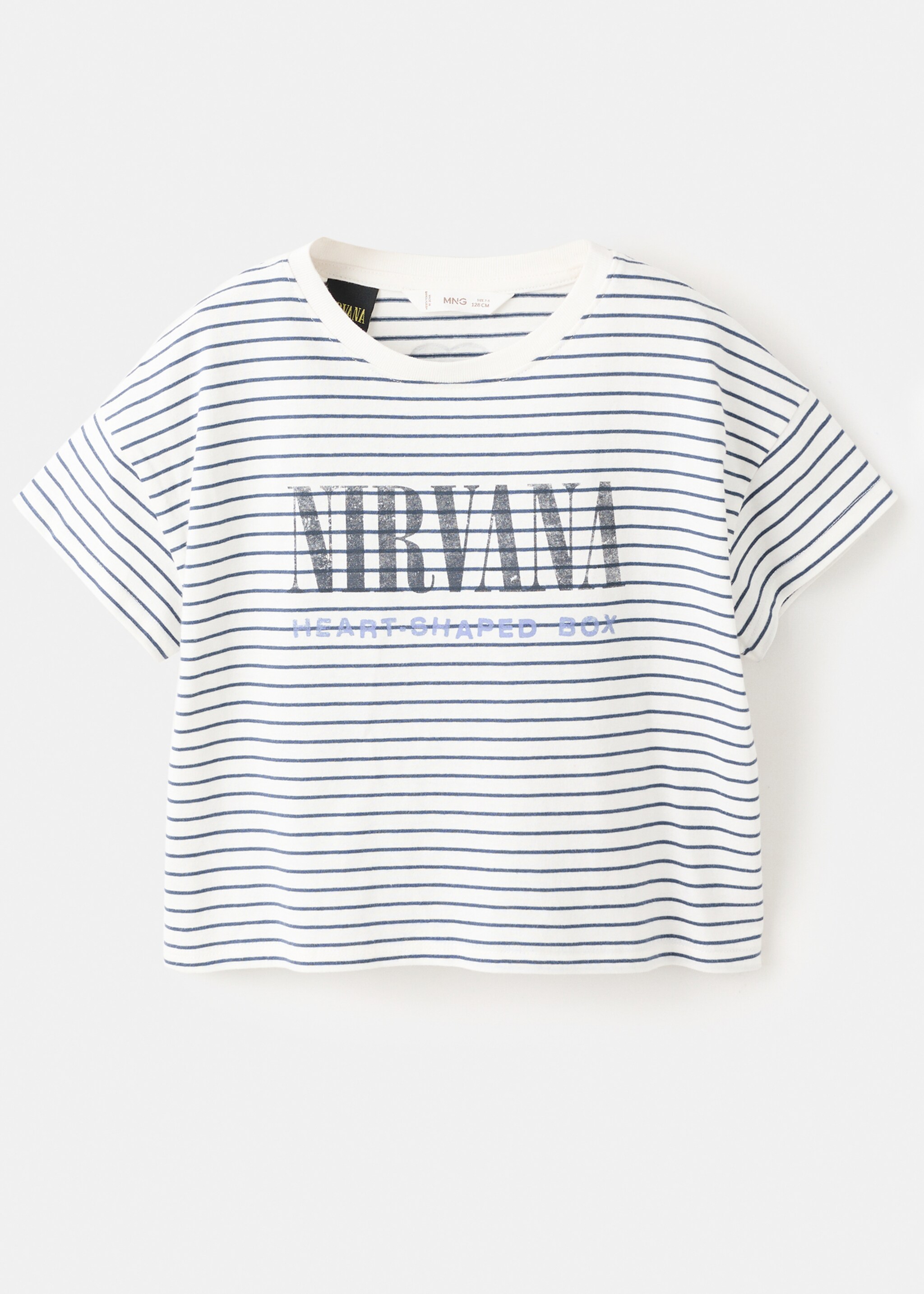 Nirvana design T-shirt - Article without model, Off White. Ref: 27001327-00.