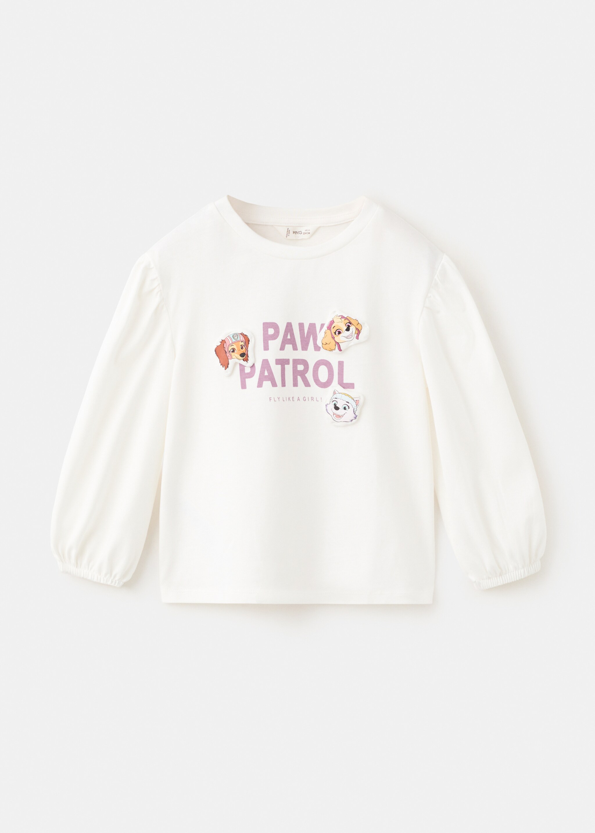 Paw Patrol T-shirt - Article without model, Off White. Ref: 27001330-00.