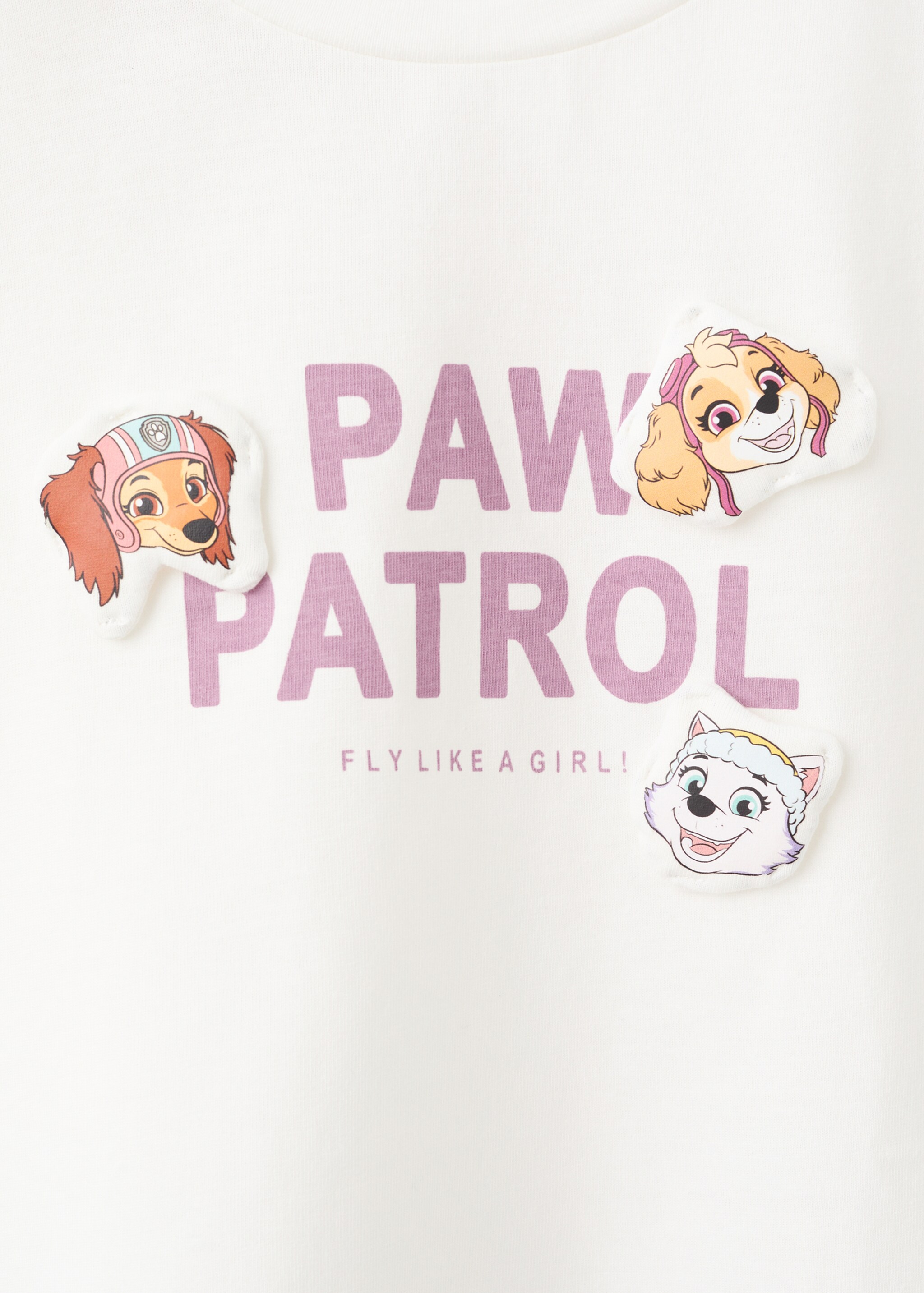Paw Patrol T-shirt - Details of the article 8, Off White. Ref: 27001330-00.
