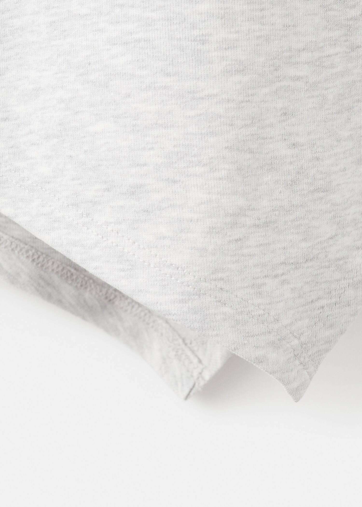 Asymmetrical double-effect t-shirt - Details of the article 0