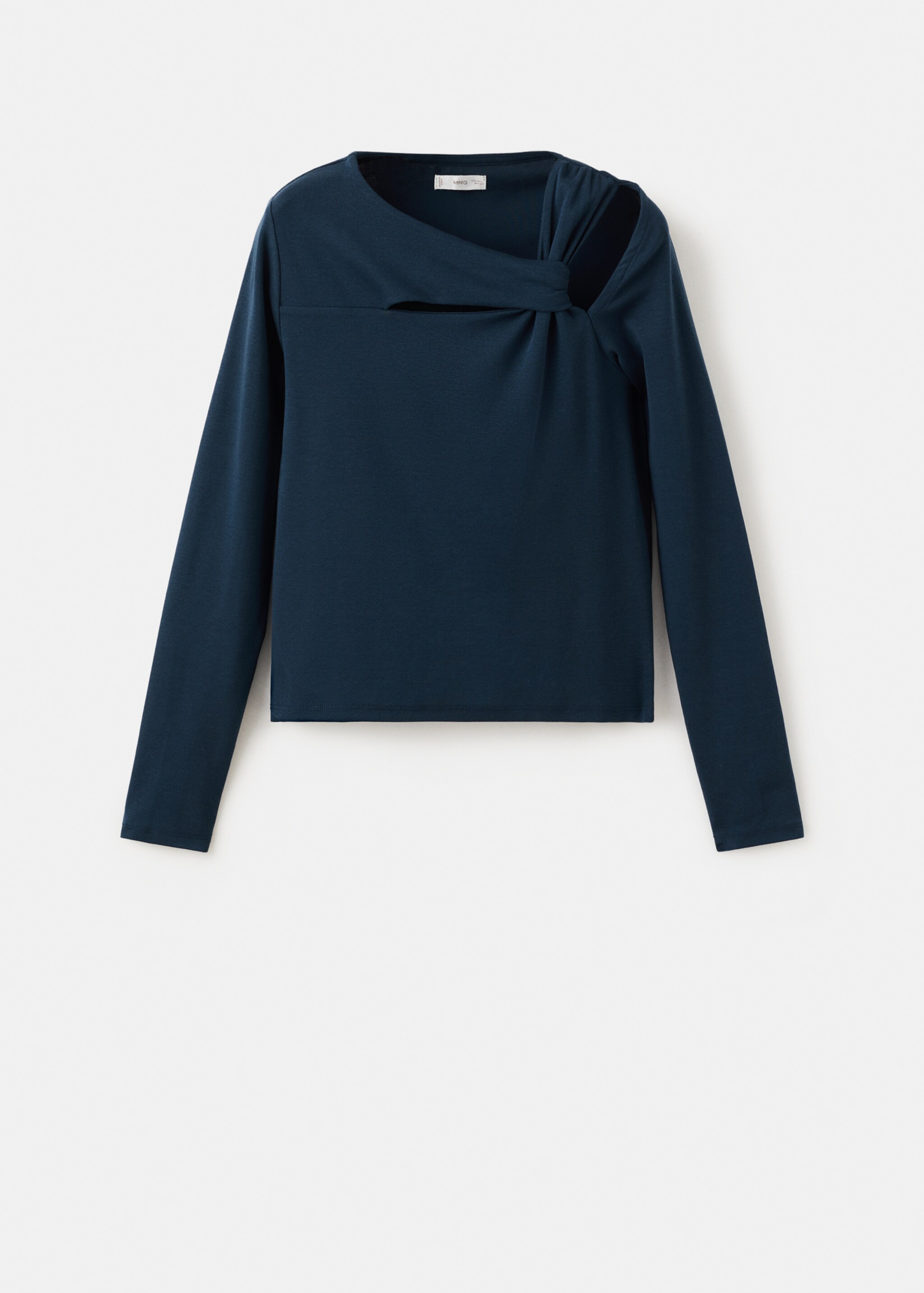 Bow T-shirt - Article without model, Navy. Ref: 27001334-00.