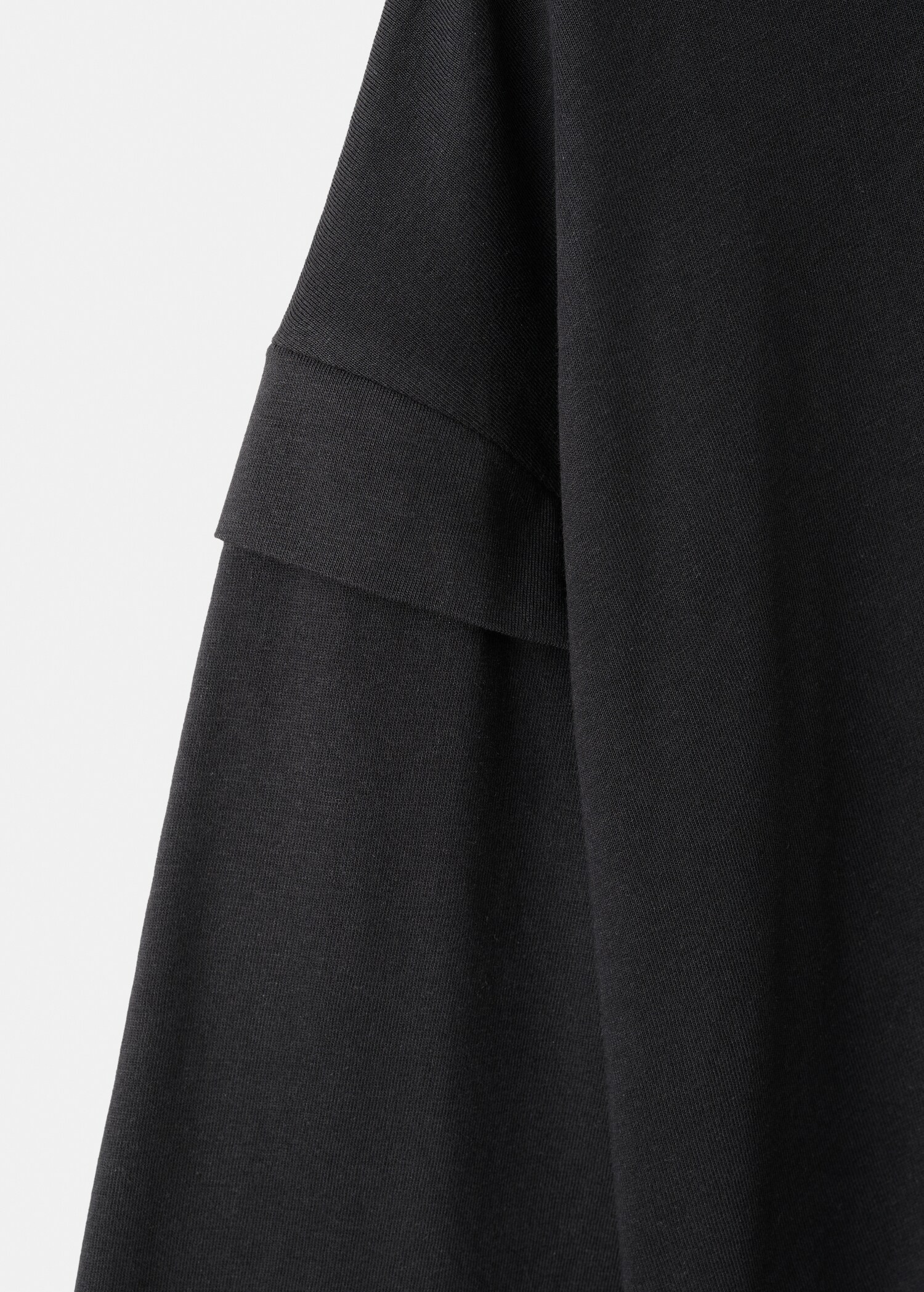 T-shirt met detail op mouw - Detail van het artikel 0