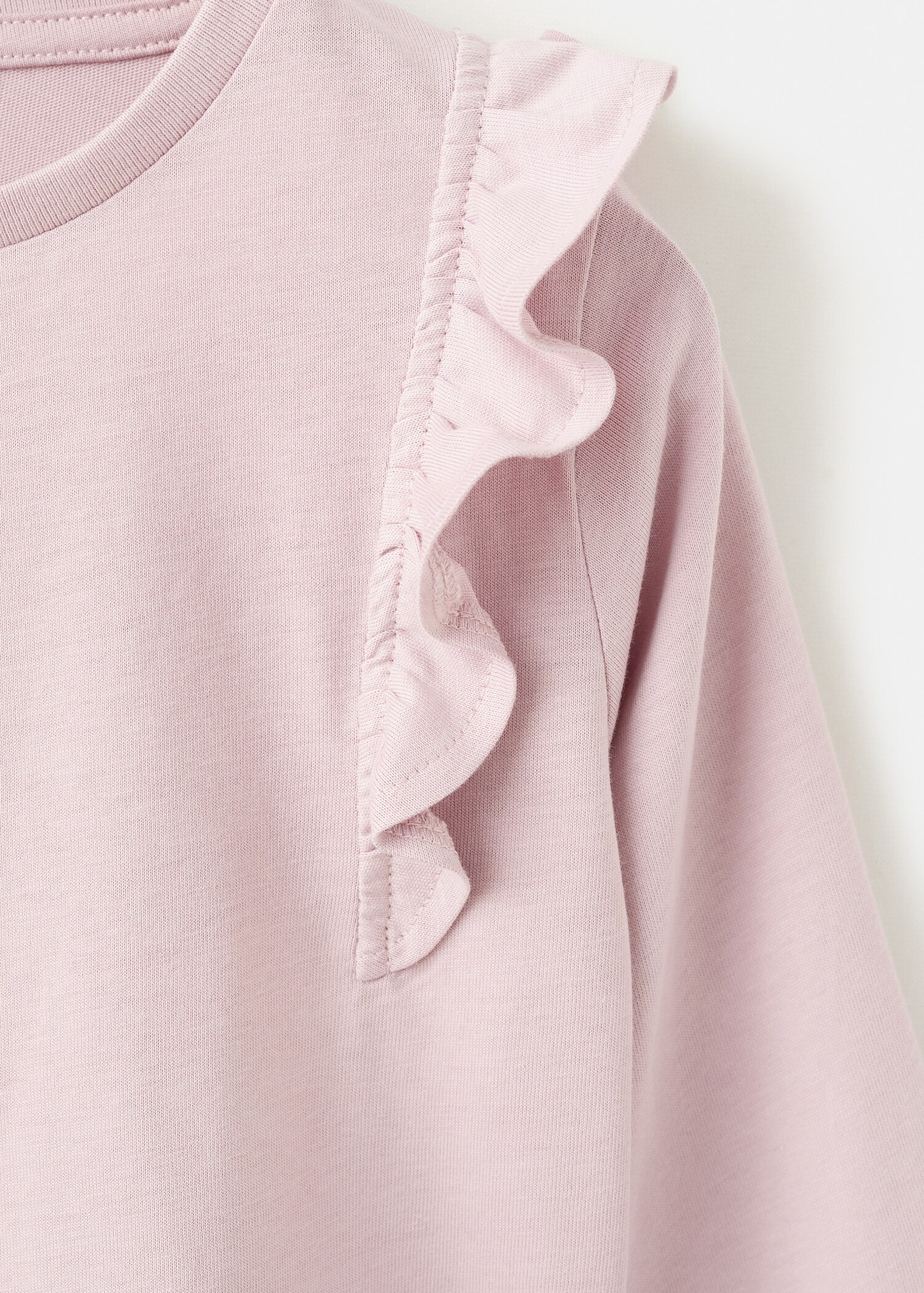 Frills cotton t-shirt - Details of the article 0